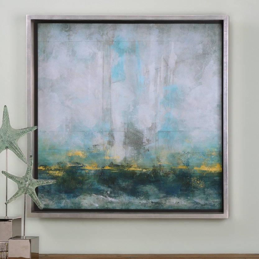 Brayden Studio Abstract Art Framed Painting Print Wayfair
