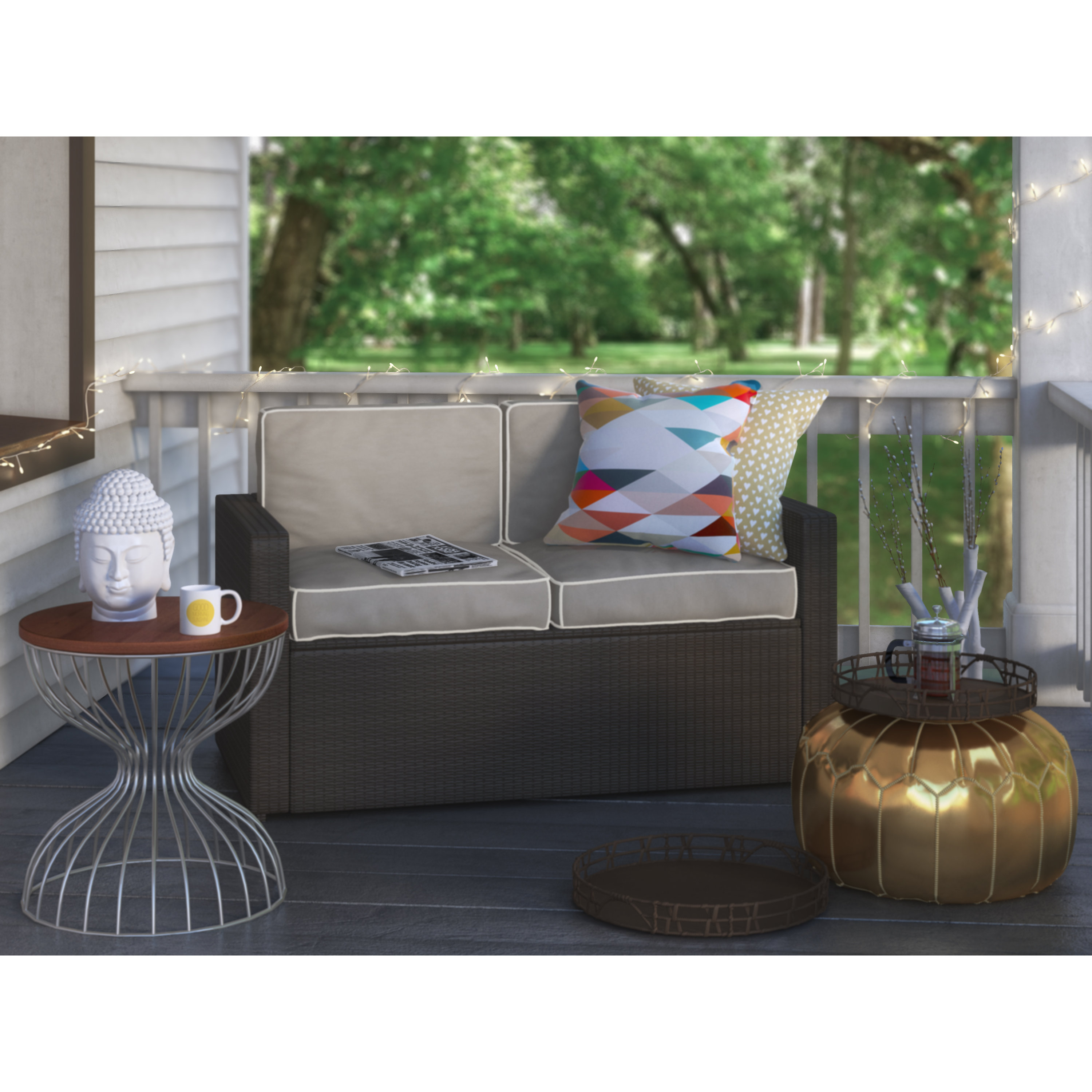 Brayden Studio Outdoor Throw Pillow Wayfair