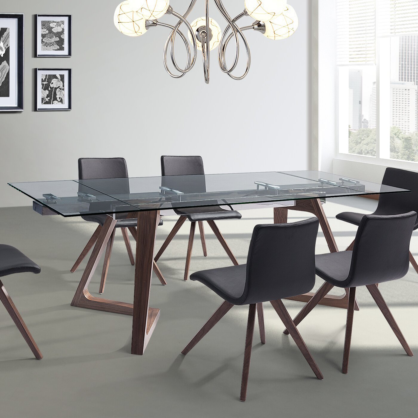 Brayden Studio Iveta Extendable Dining Table & Reviews | Wayfair