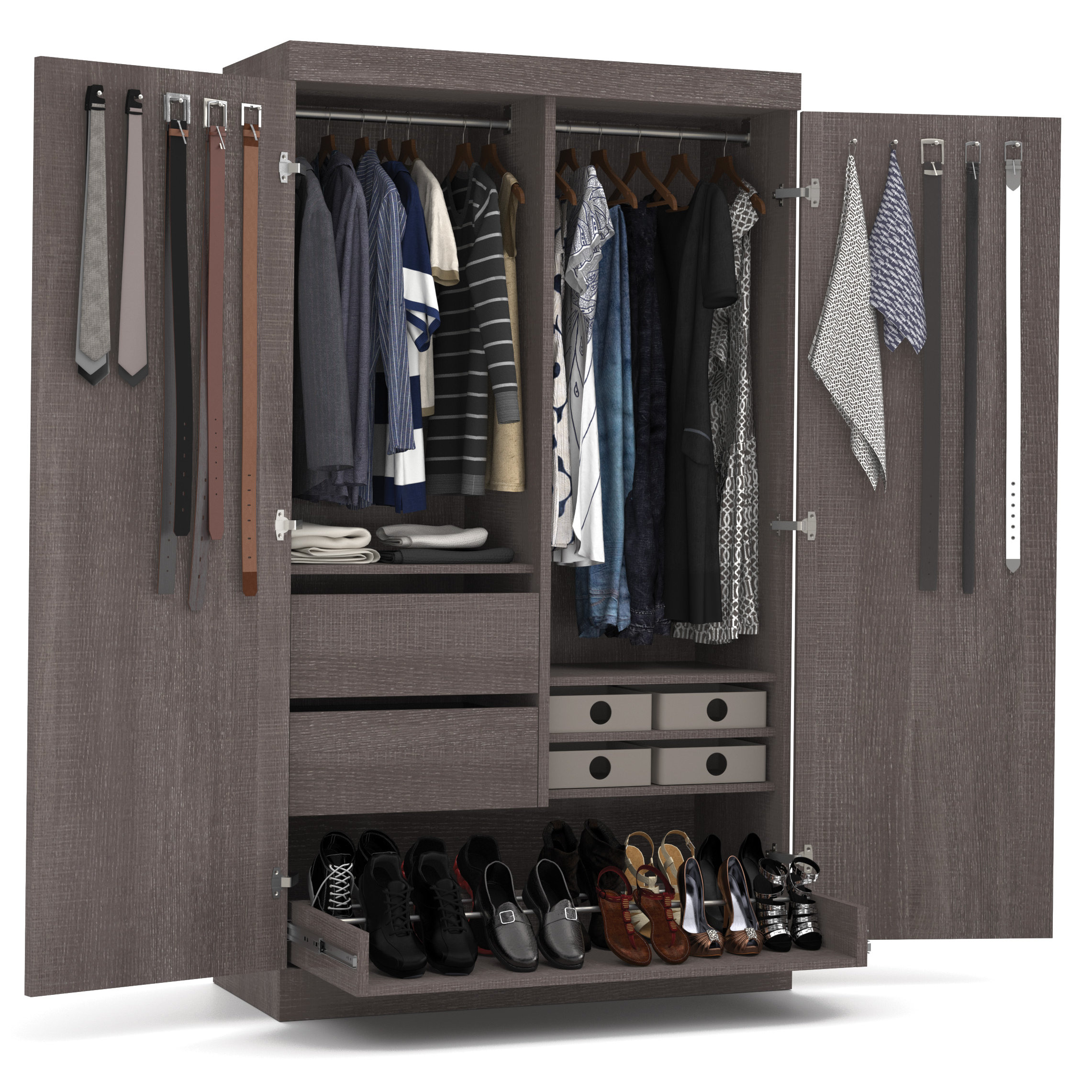 Brayden Studio Roumfort Armoire & Reviews Wayfair