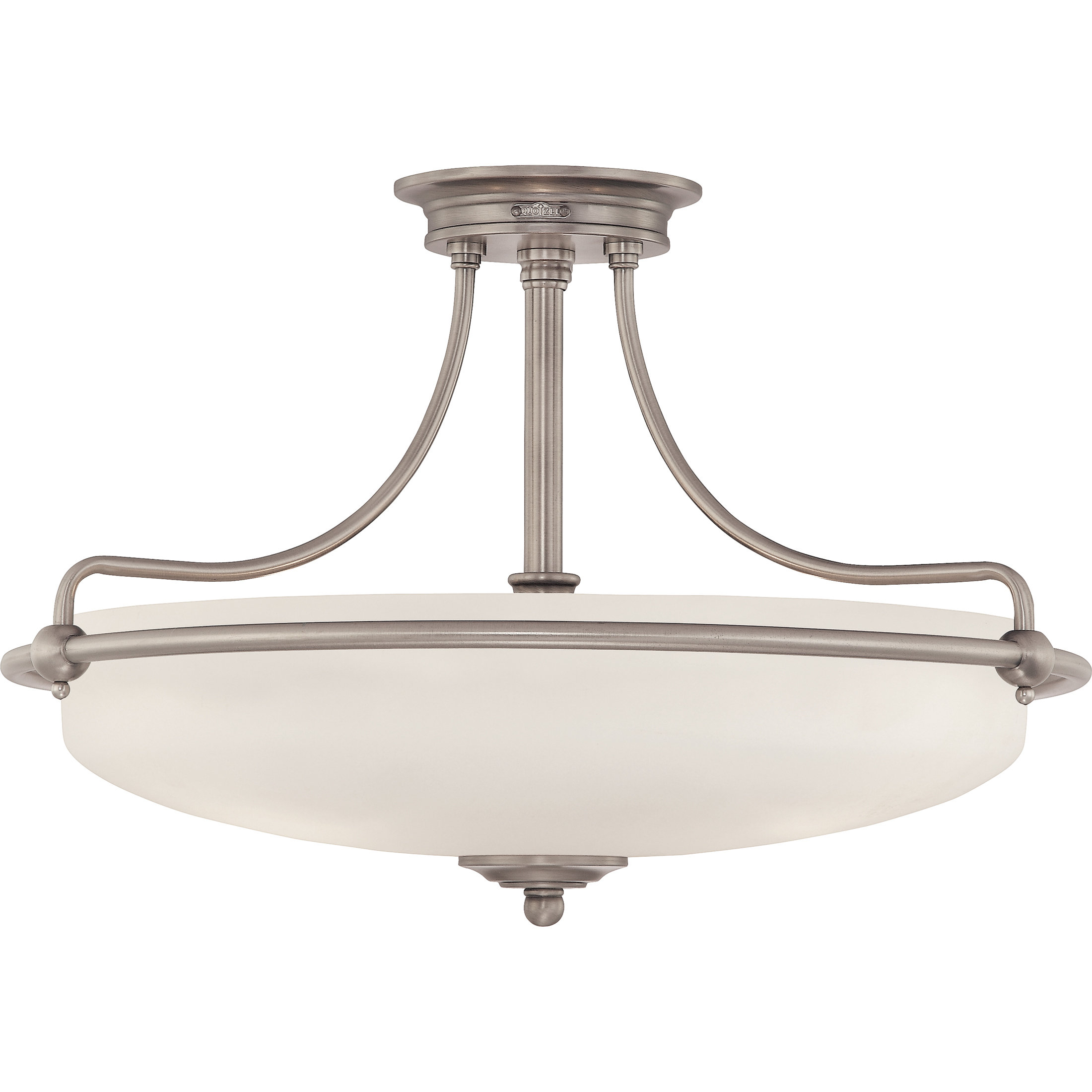 Brayden Studio Helsley 3 Light Semi Flush Mount & Reviews Wayfair