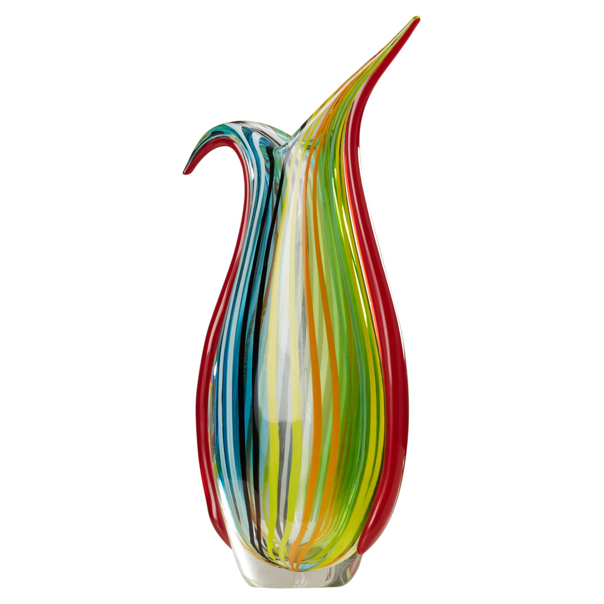 Wade Logan East Hewish Glass Vase & Reviews | Wayfair