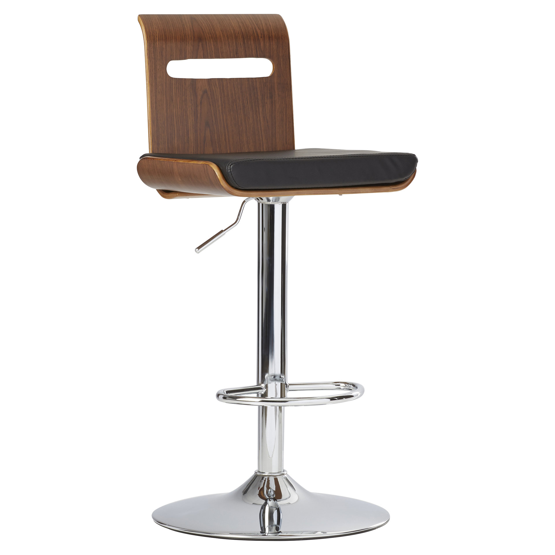 Wade Logan Grove City Adjustable Height Swivel Bar Stool & Reviews ...