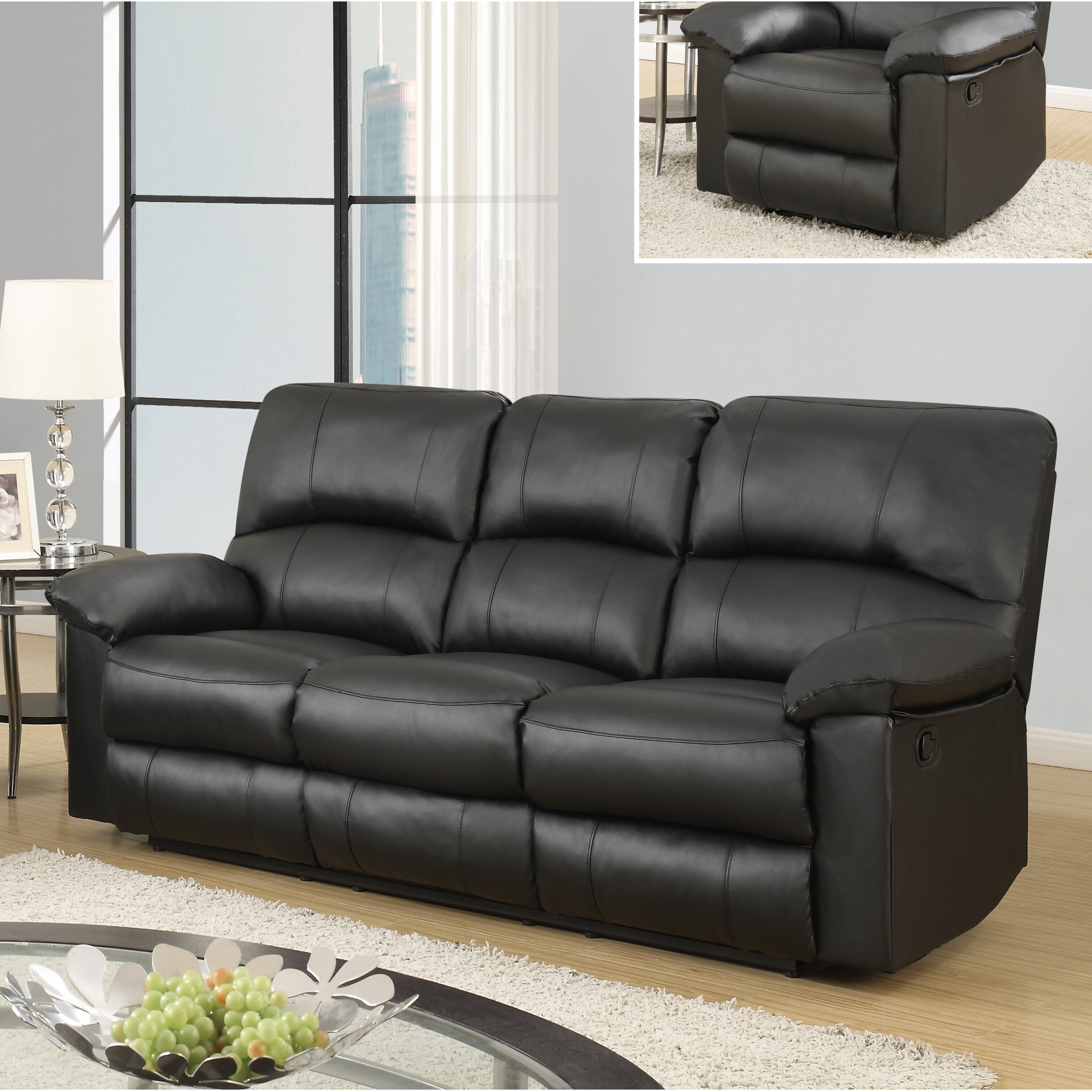 Wade Logan Justin Reclining Sofa & Reviews | Wayfair