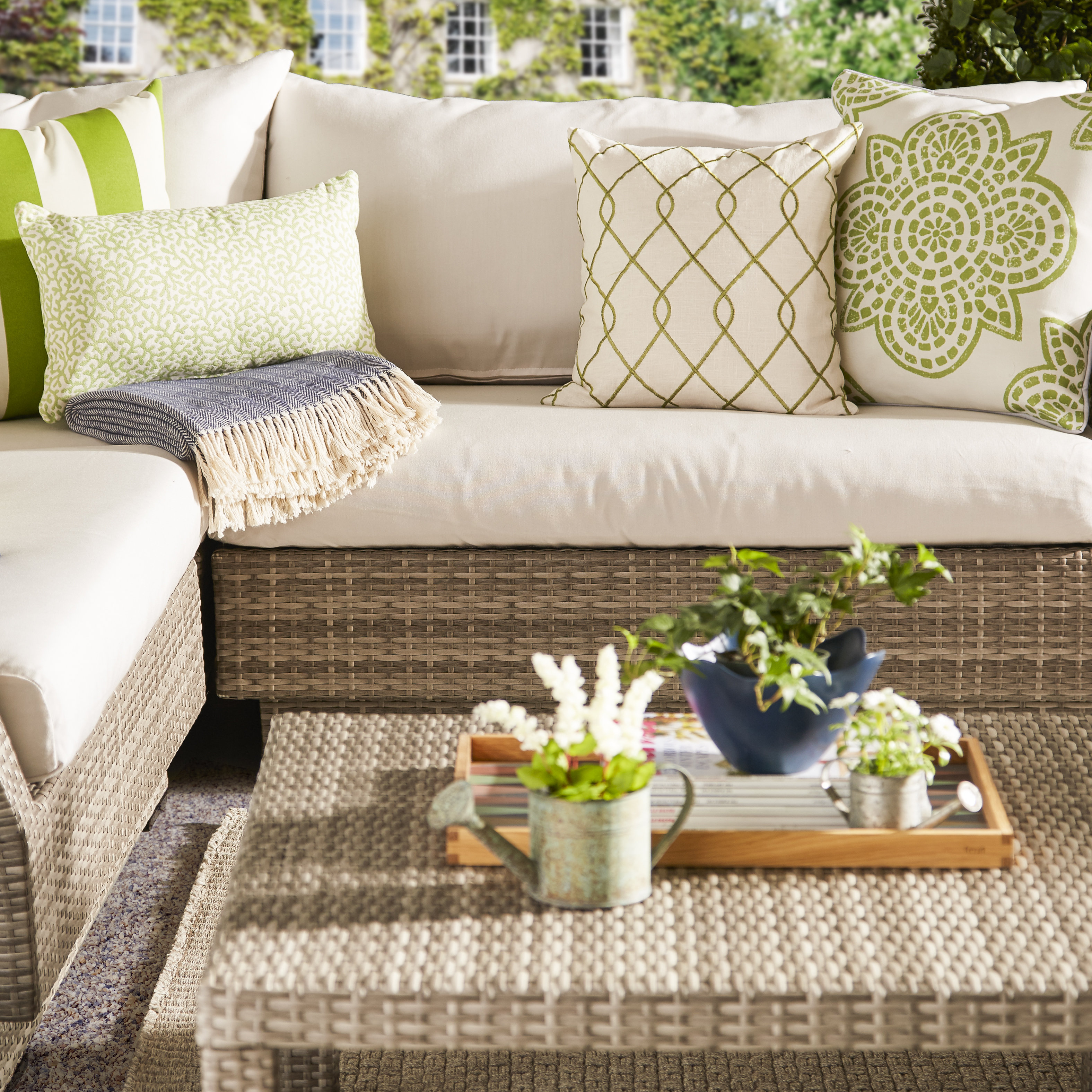 Wade Logan Alfonso 6 Piece Patio Seating Group Wayfair