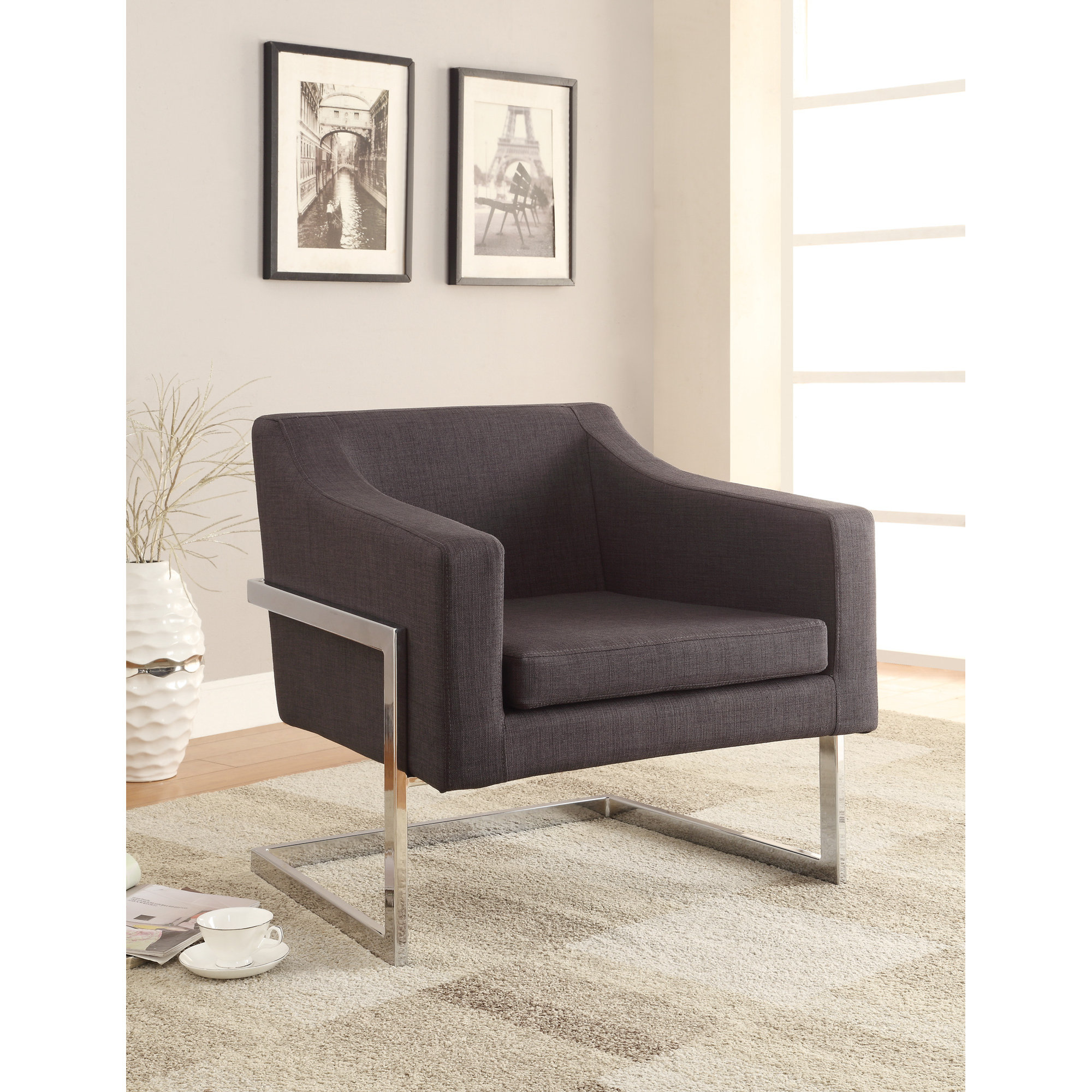 Wade Logan Zachary Contemporary Arm Chair & Reviews Wayfair