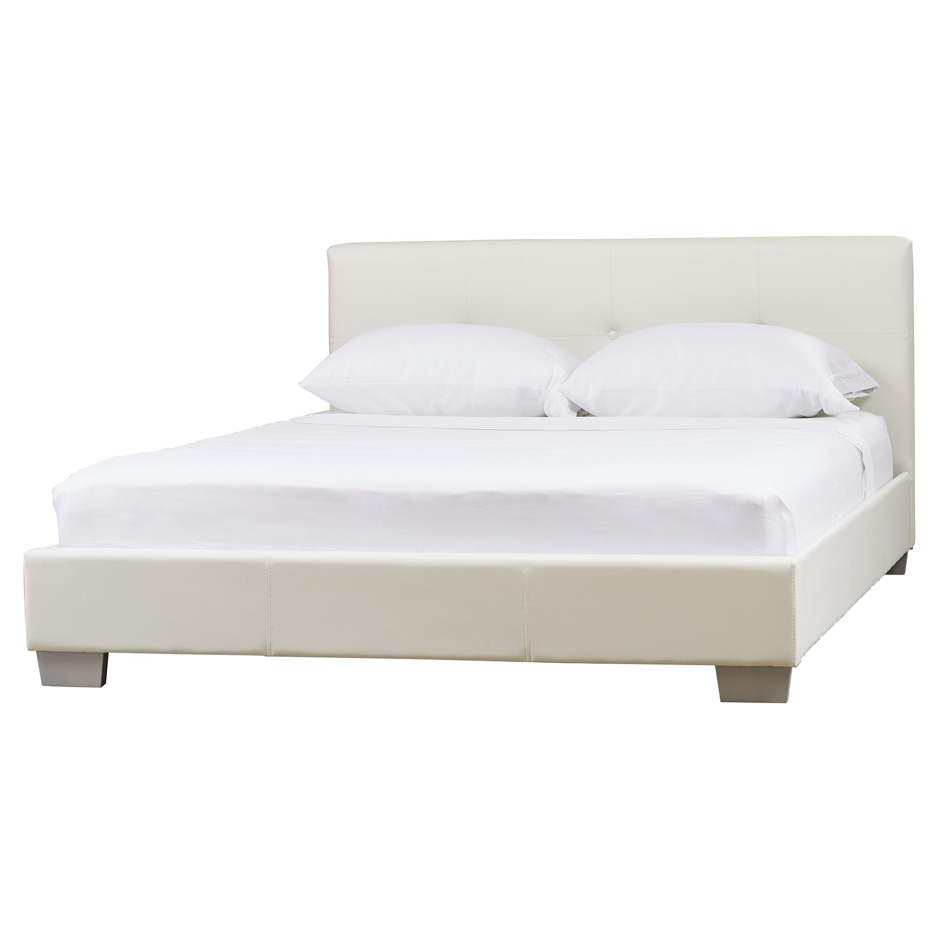 Corrigan Studio Maisie Queen Upholstered Platform Bed & Reviews | Wayfair