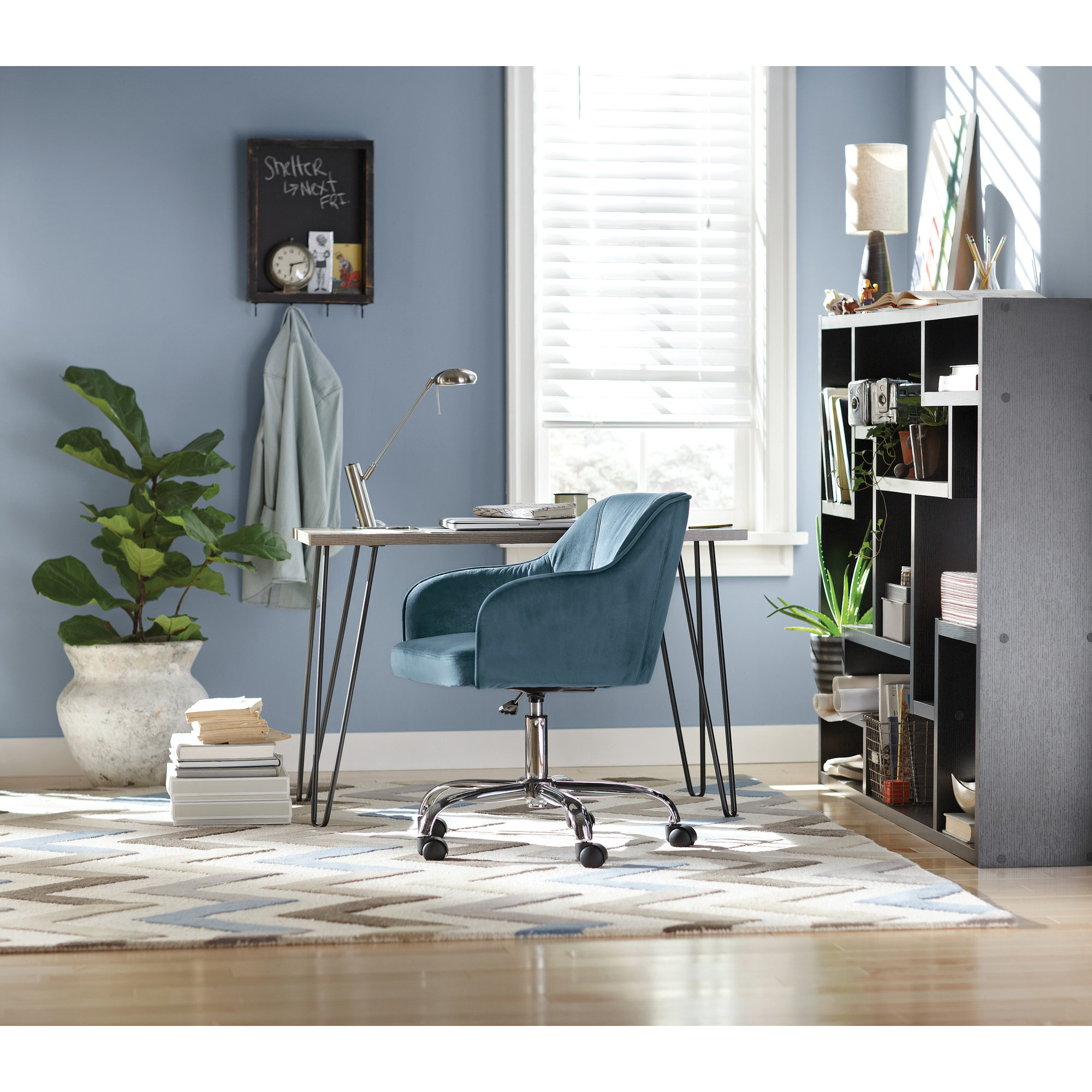 Corrigan Studio Althea Adjustable MidBack Office Chair & Reviews Wayfair