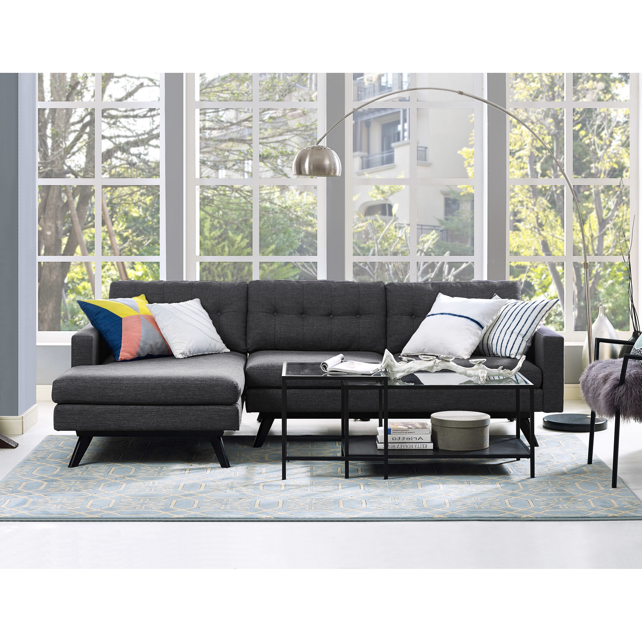 Corrigan Studio Archway Sectional & Reviews Wayfair