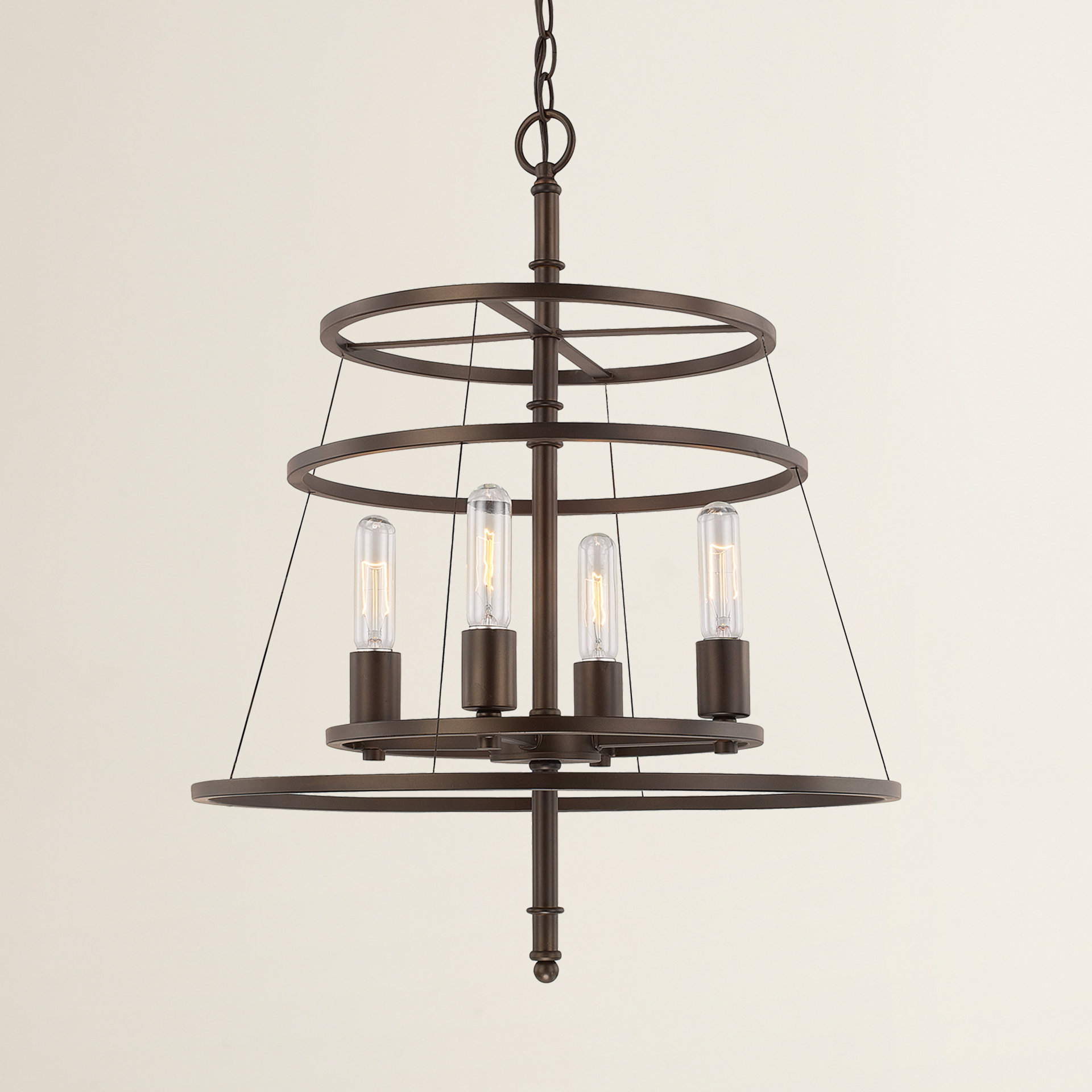 Langley Street Saturnino 4 Light Candle Chandelier & Reviews Wayfair