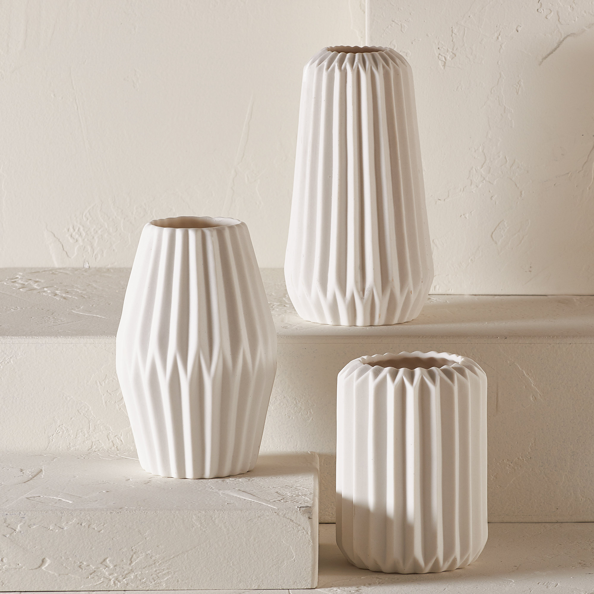 Langley Street Elkhart 3 Piece Vase Set & Reviews Wayfair