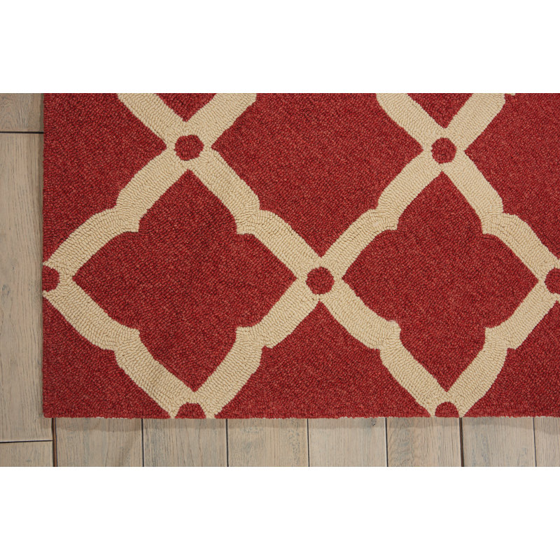 Langley Street Isla Red Indoor/Outdoor Area Rug & Reviews Wayfair