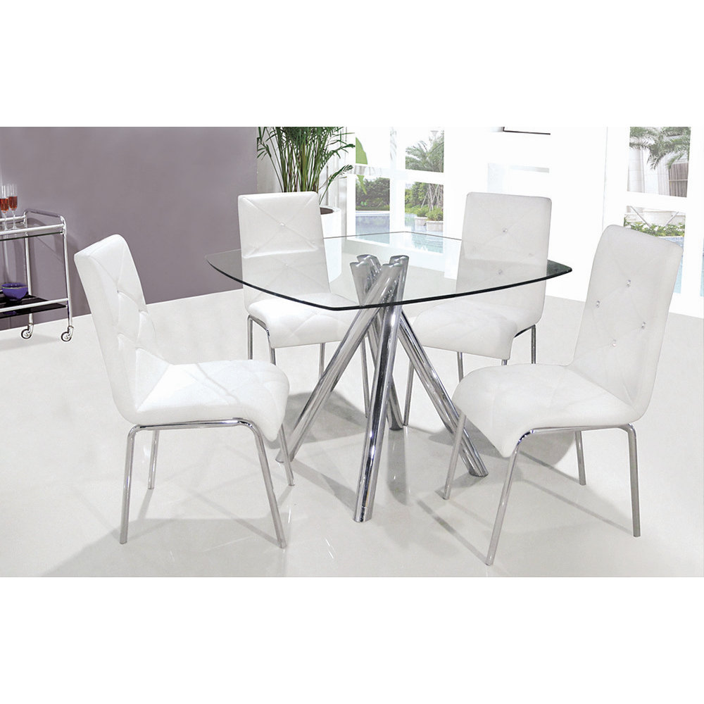 BestMasterFurniture 5 Piece Dining Set & Reviews | Wayfair