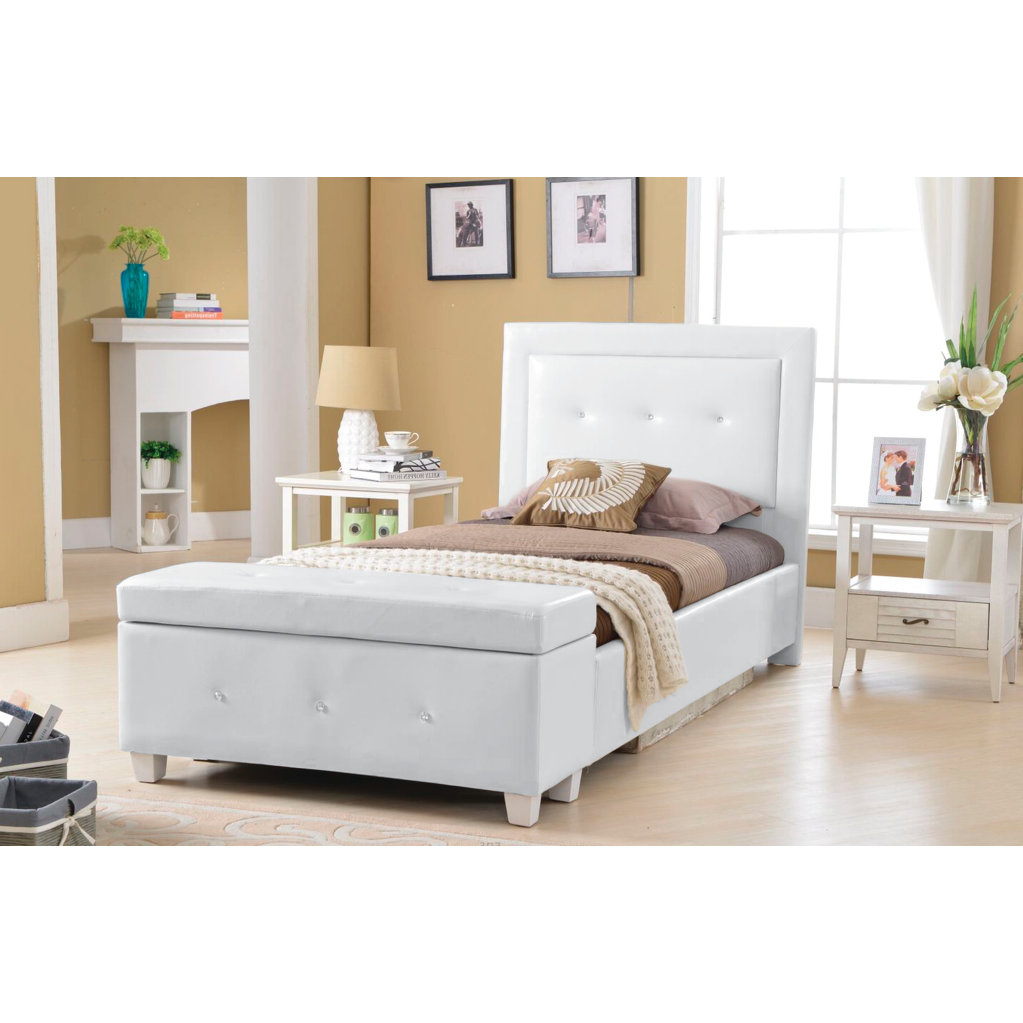BestMasterFurniture Twin Panel Bed with Storage & Reviews ...