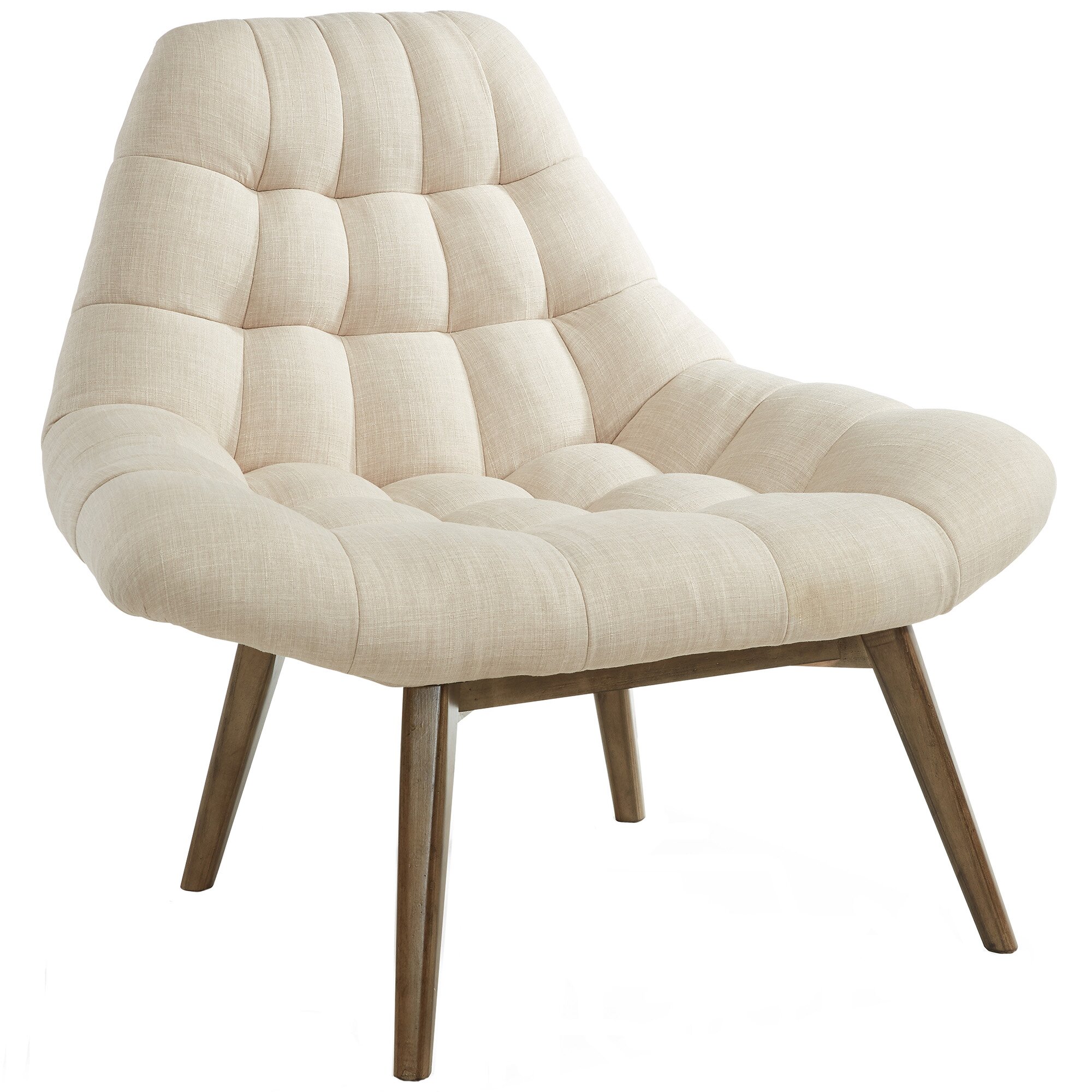 %252521nspire Oversize Waffle Tufted Fabric Accent Chair 403 206