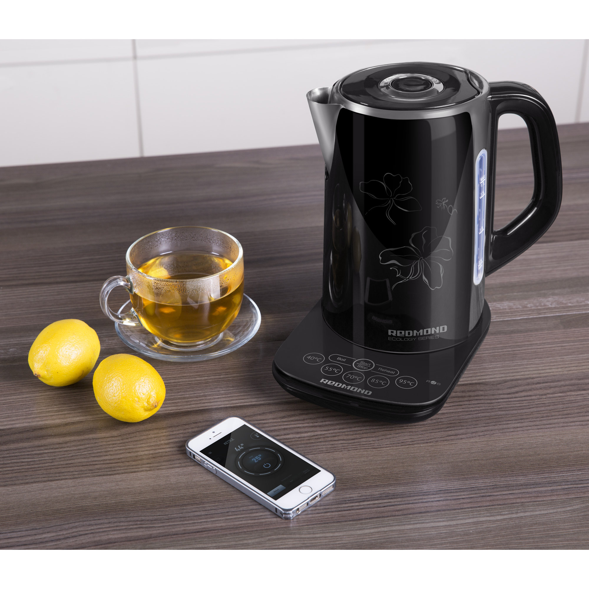 HeavenFreshUKLtd Smart 1.7L Bluetooth Electric Kettle Wayfair UK