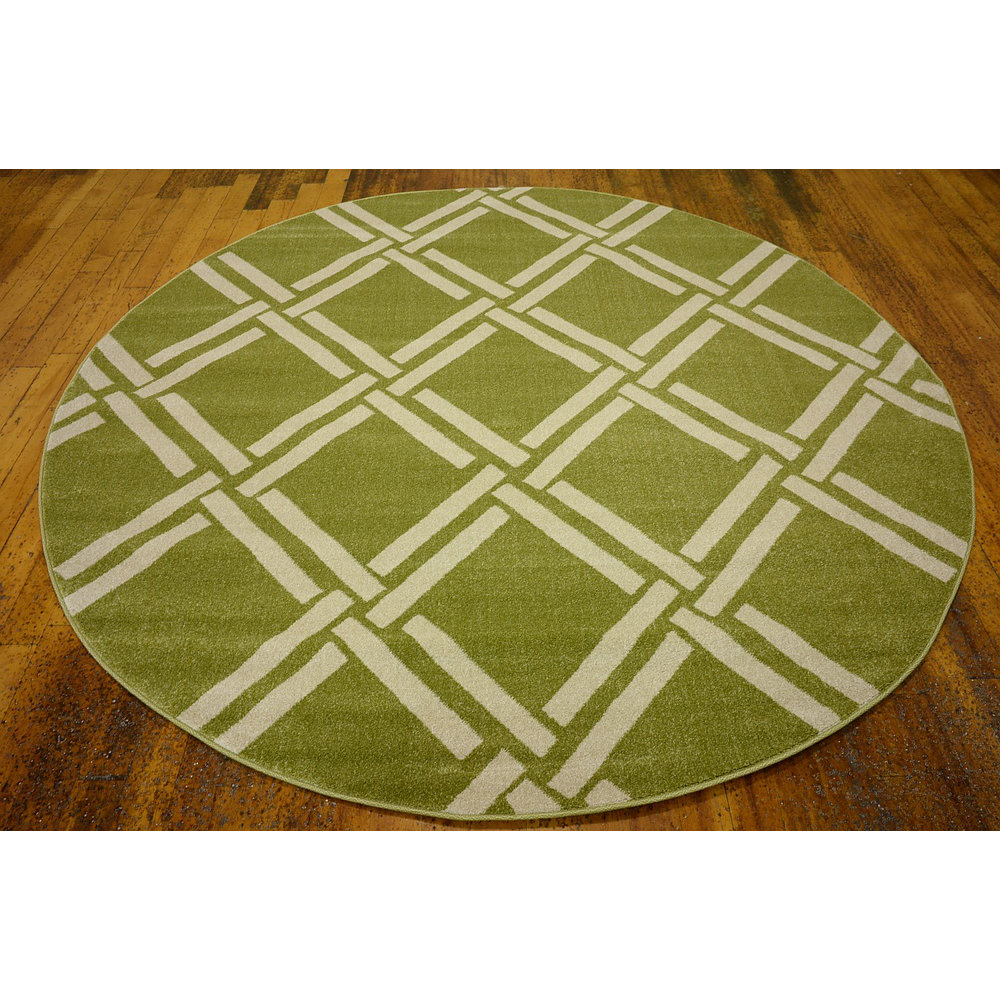 Unique Loom Trellis Green Area Rug & Reviews Wayfair