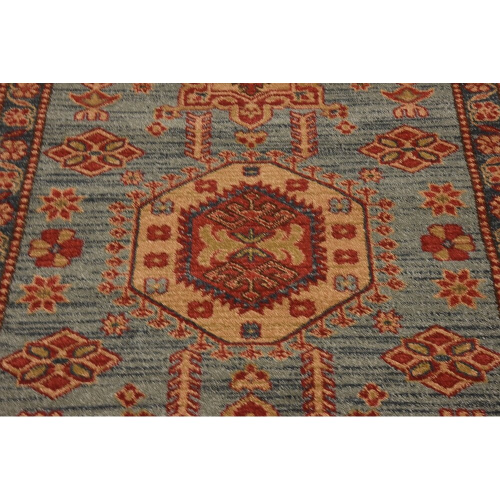 Unique Loom Heriz Red / Light Blue Area Rug & Reviews | Wayfair