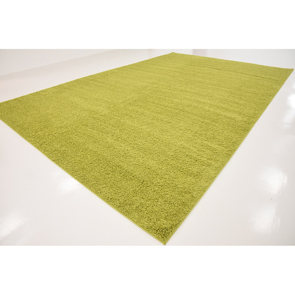 Unique Loom Solo Moss Green Area Rug & Reviews Wayfair