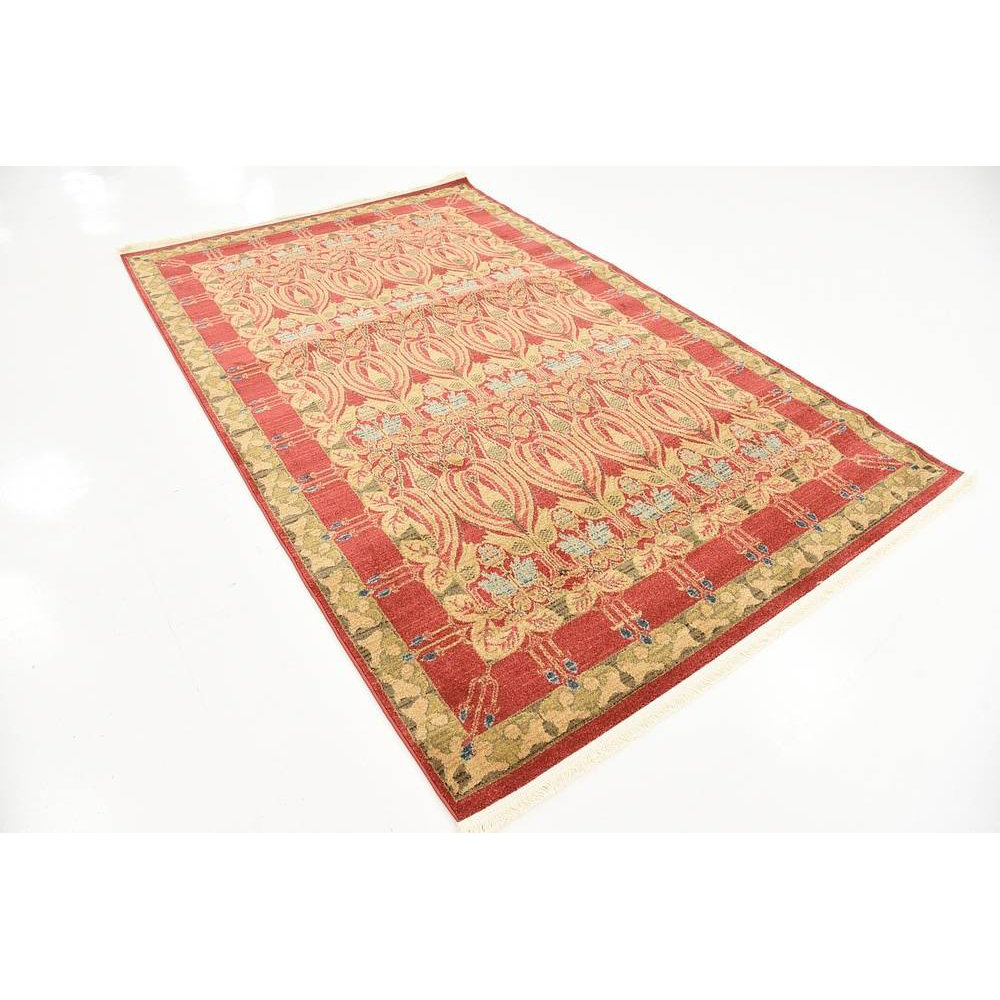 Unique Loom Heritage Red Area Rug & Reviews Wayfair