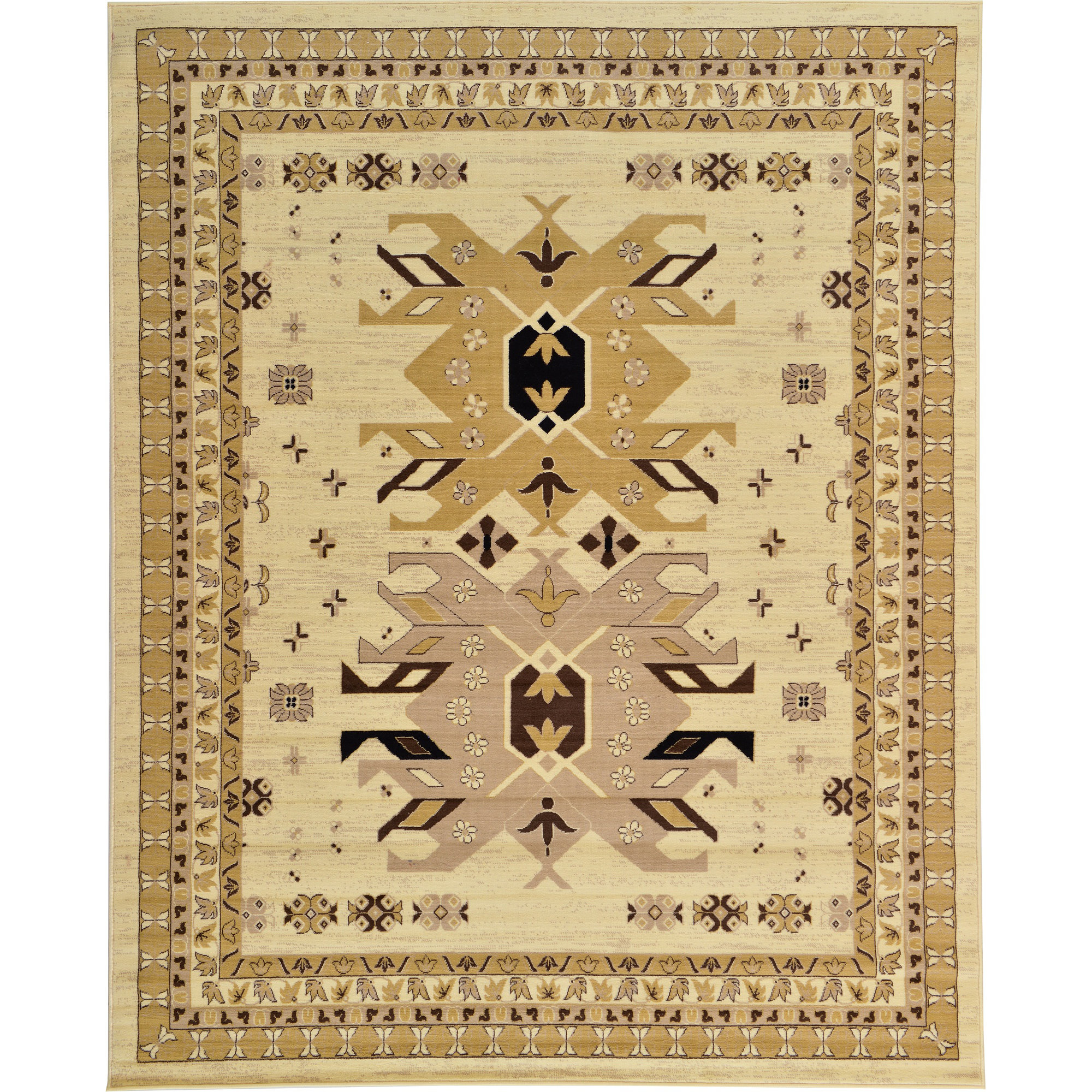 Unique Loom Heriz Ivory Area Rug & Reviews Wayfair