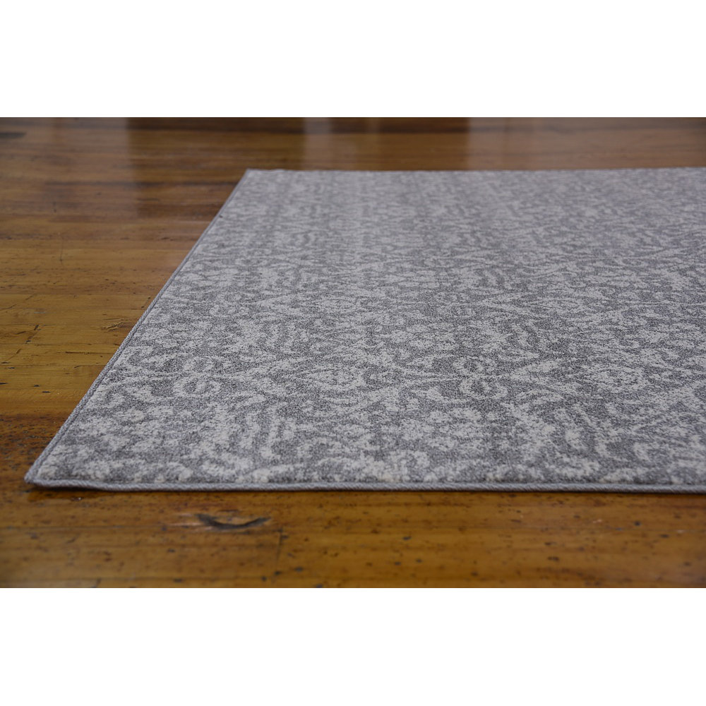 Unique Loom Damask Gray Area Rug & Reviews Wayfair