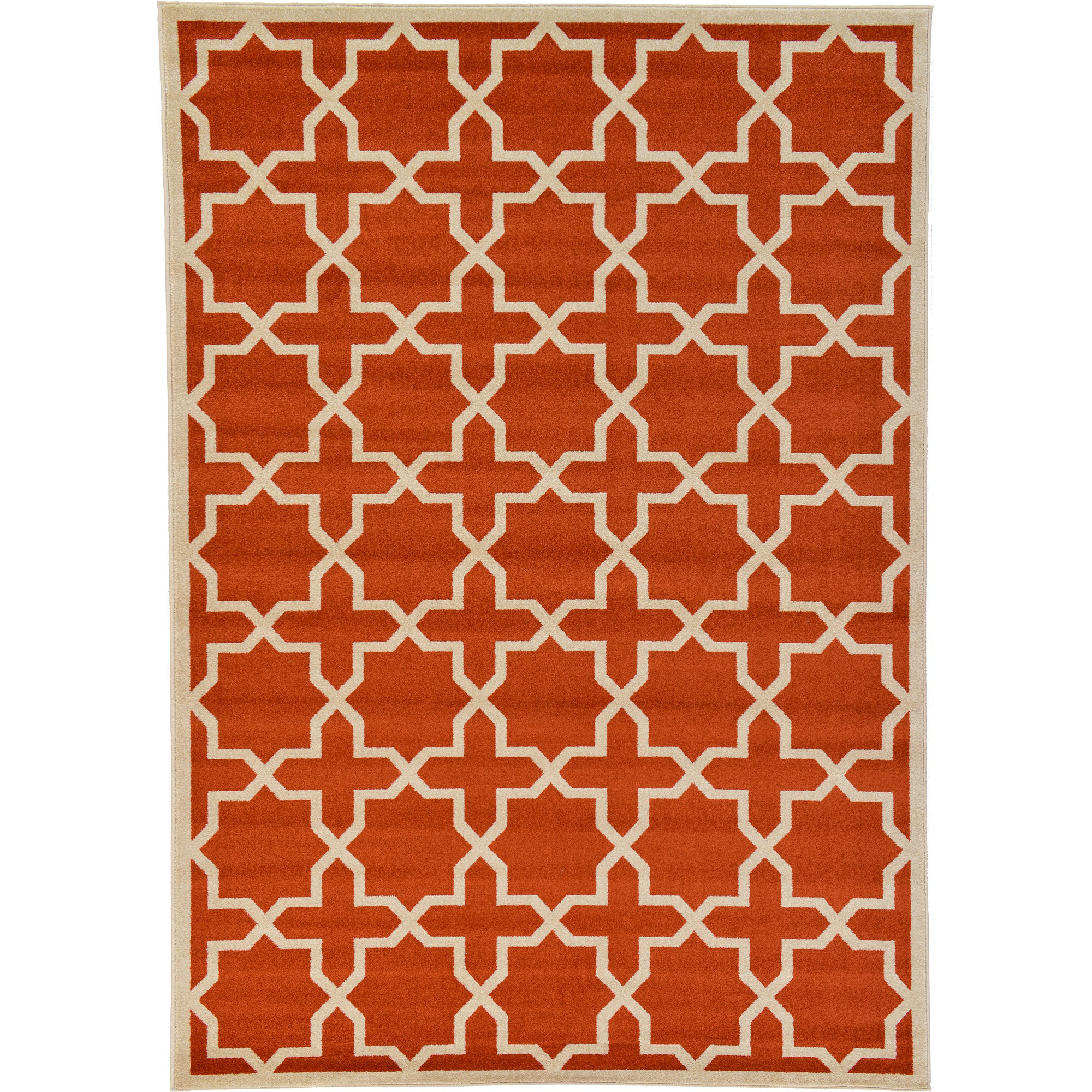 Unique Loom Trellis Terracotta Area Rug & Reviews Wayfair