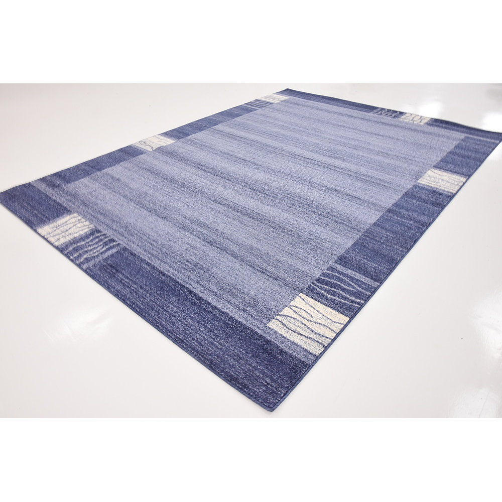 Unique Loom Del Mar Light Blue Area Rug & Reviews Wayfair