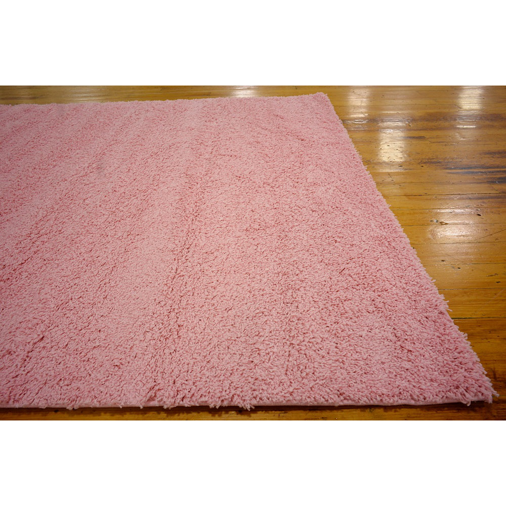Unique Loom Solo Light Pink Area Rug & Reviews Wayfair