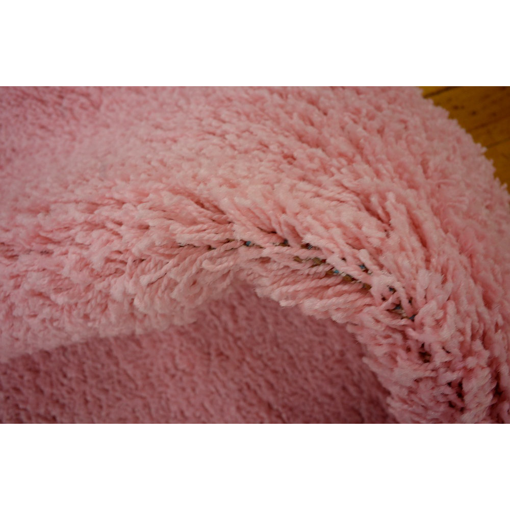 Unique Loom Solo Light Pink Area Rug & Reviews Wayfair