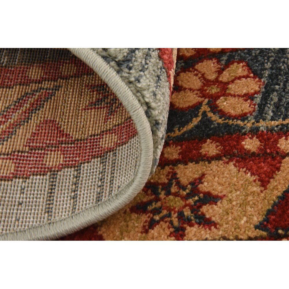 Unique Loom Heriz Red / Light Blue Area Rug & Reviews | Wayfair