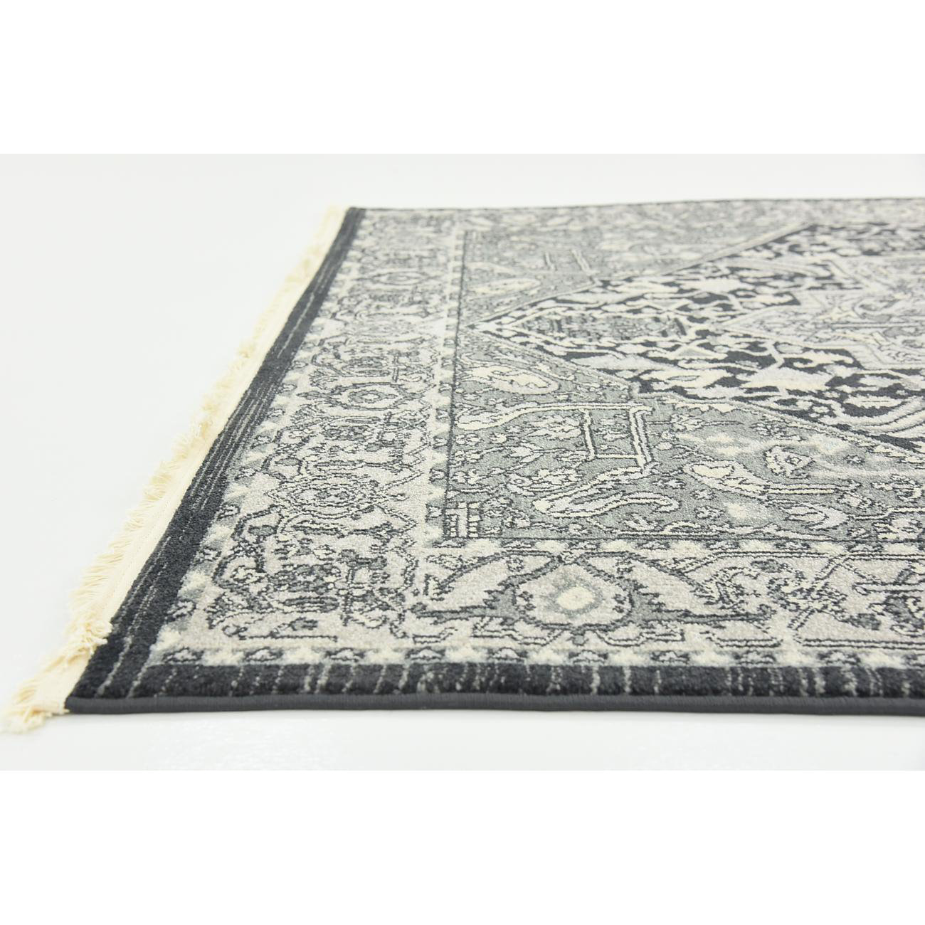 Unique Loom Heriz Dark Gray Area Rug Wayfair