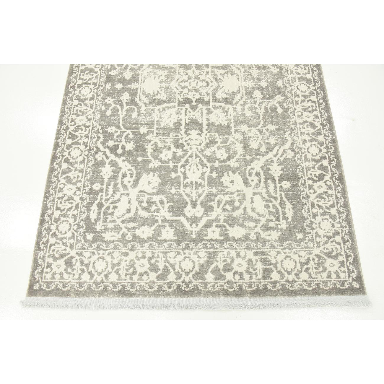 Unique Loom Arcadia Light Gray Area Rug & Reviews Wayfair