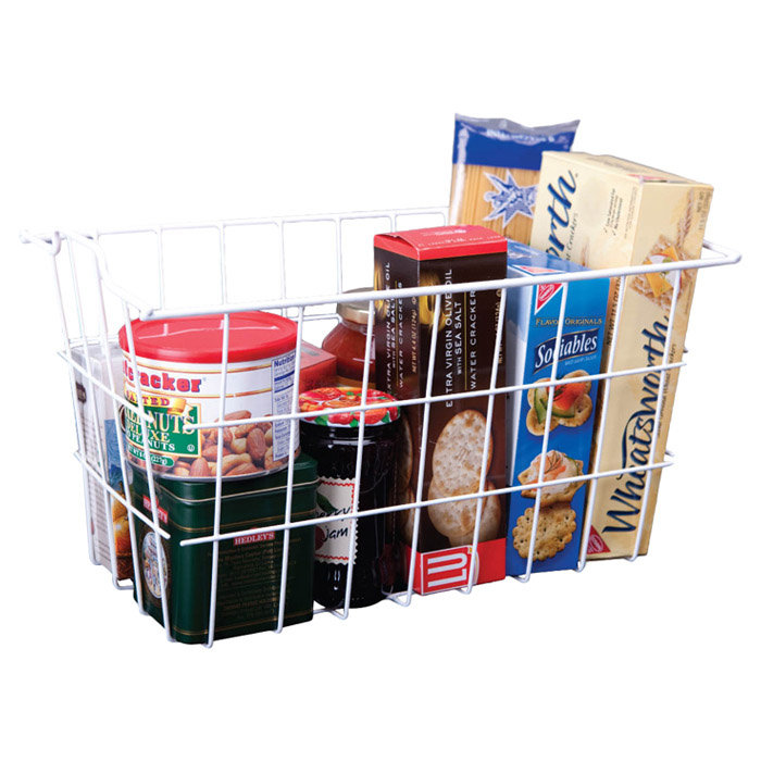 Panacea Vinyl Coated Wire Storage Basket & Reviews Wayfair
