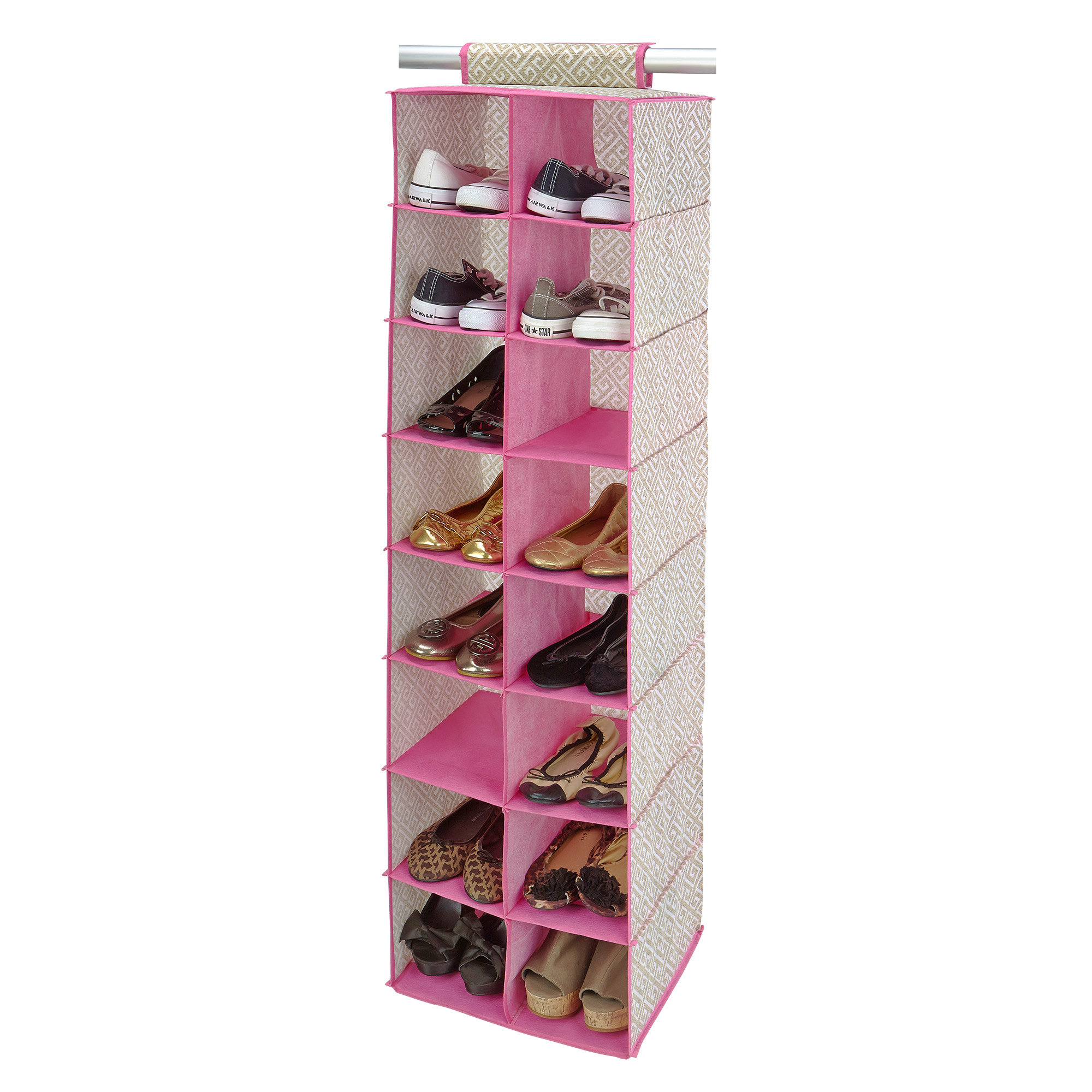 Closet Candie Hanging Shoe Organizer & Reviews Wayfair