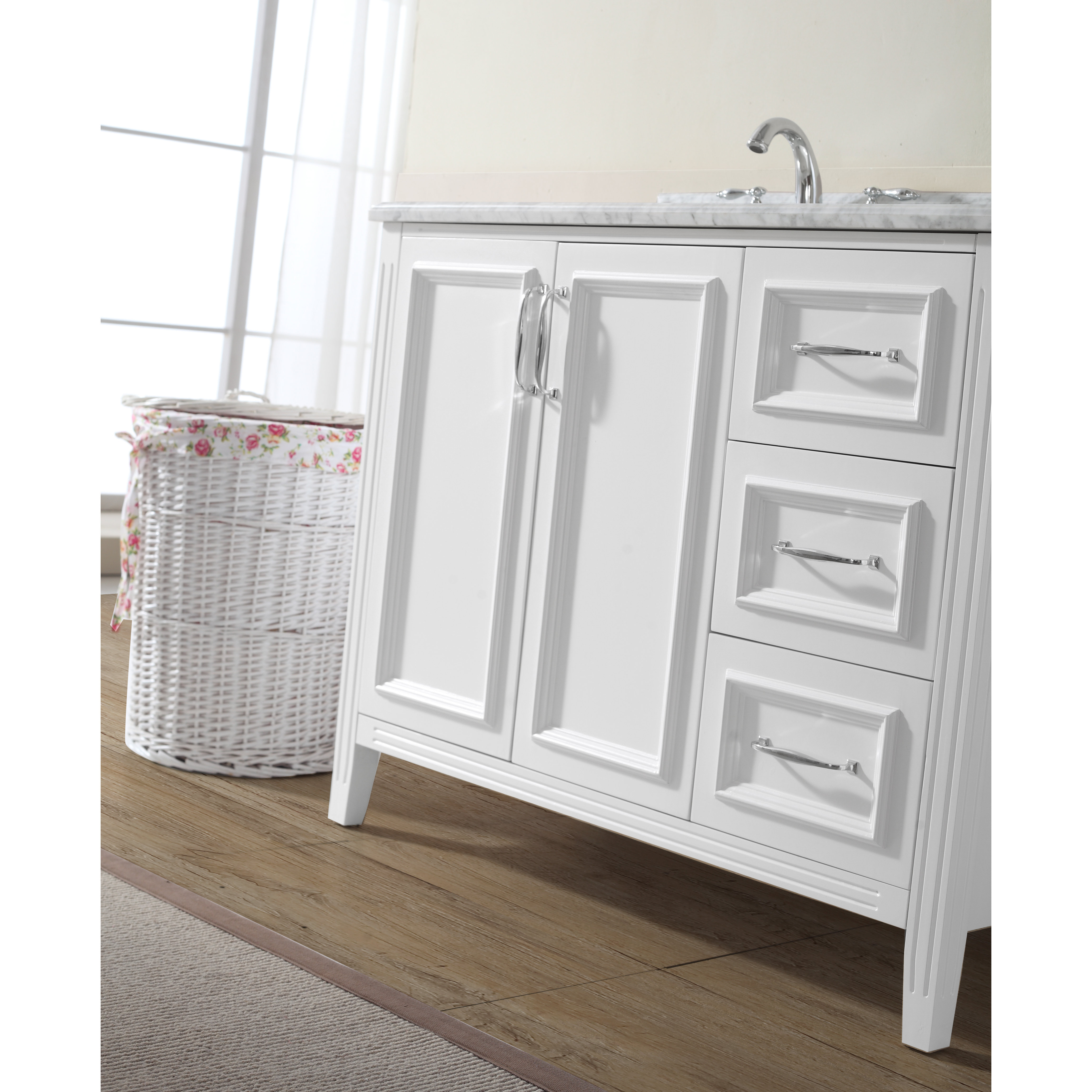 Ari Kitchen & Bath Jude 42" Single Bathroom Vanity Set & Reviews Wayfair