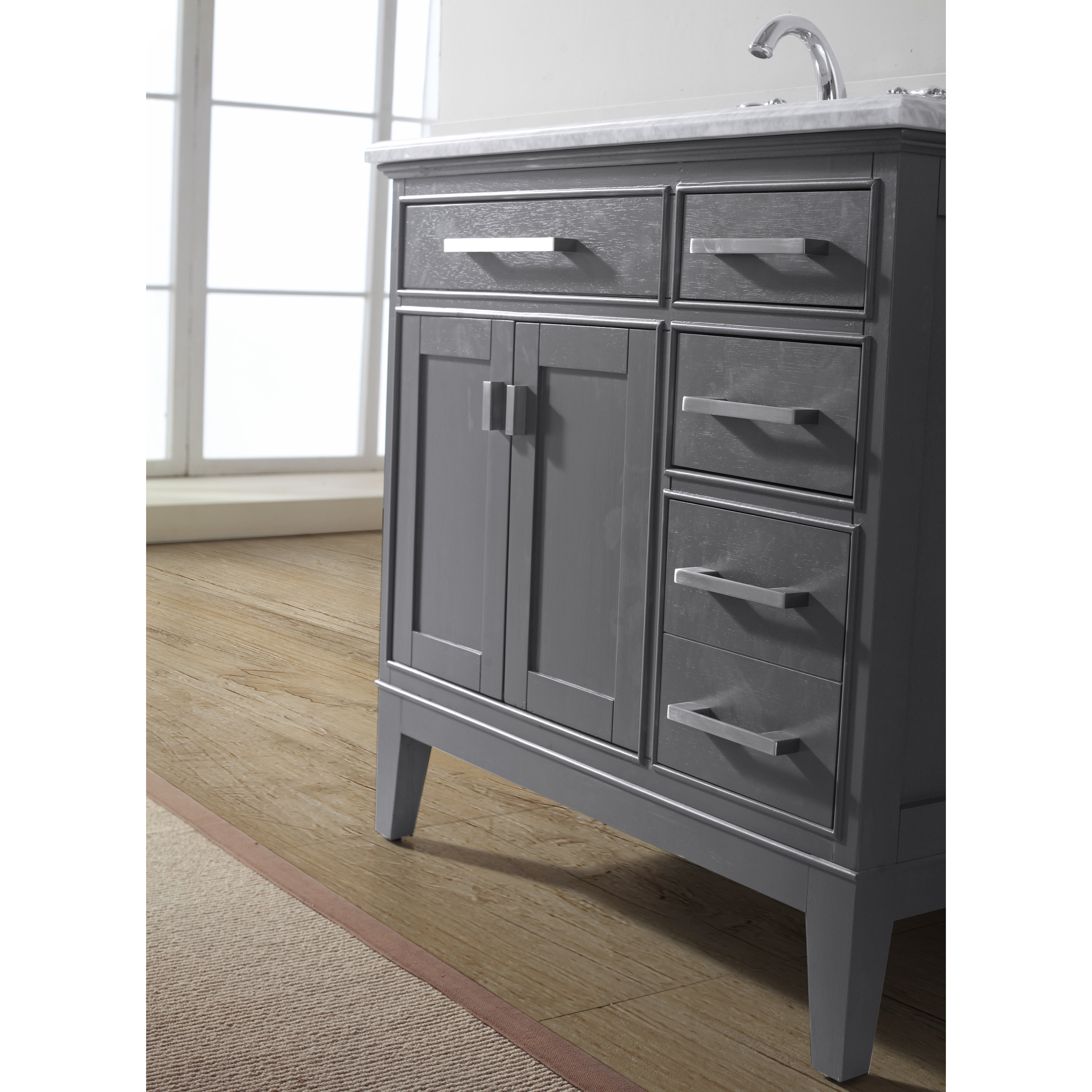 Ari Kitchen & Bath Danny 36" Single Bathroom Vanity Set Wayfair