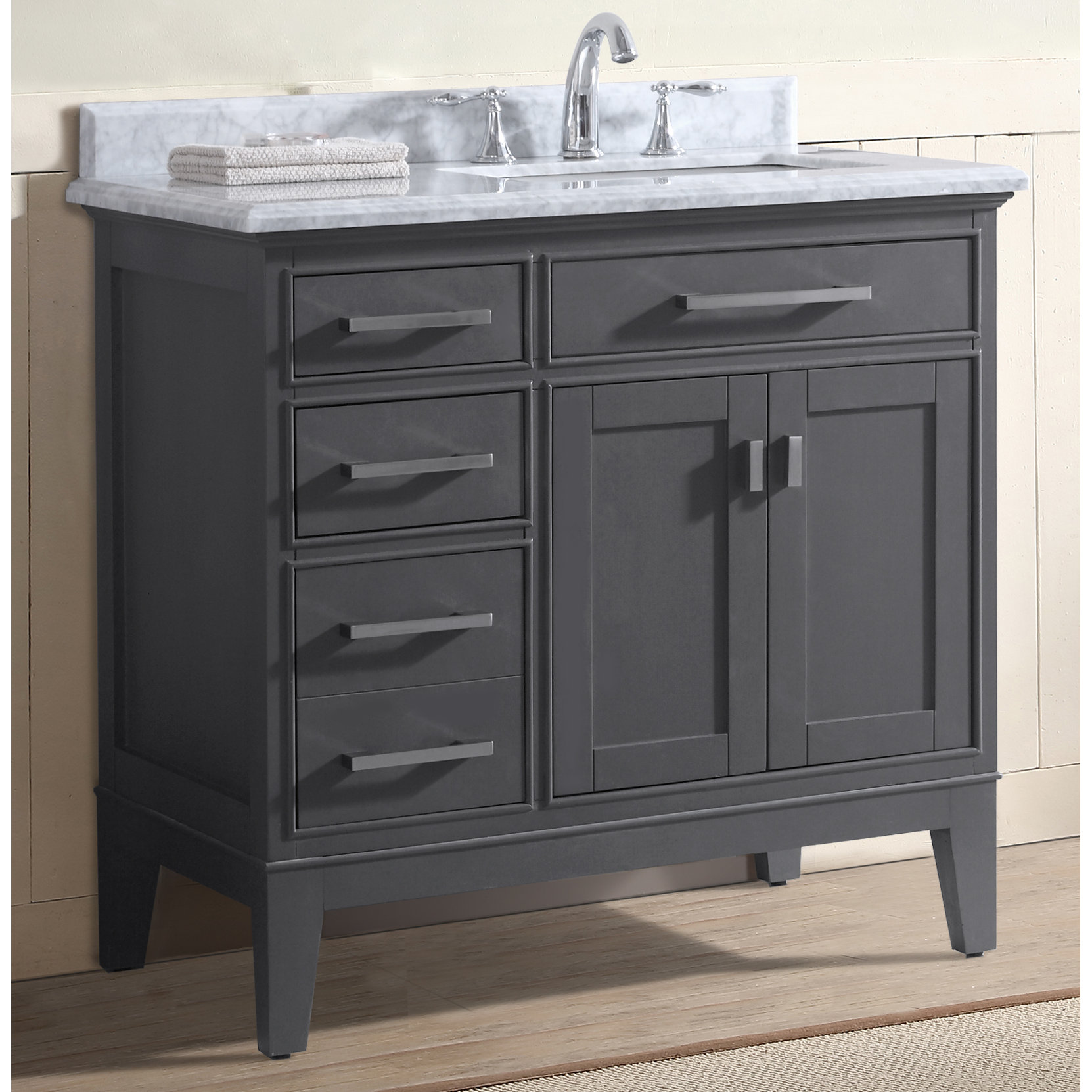 Ari Kitchen & Bath Danny 36" Single Bathroom Vanity Set Wayfair