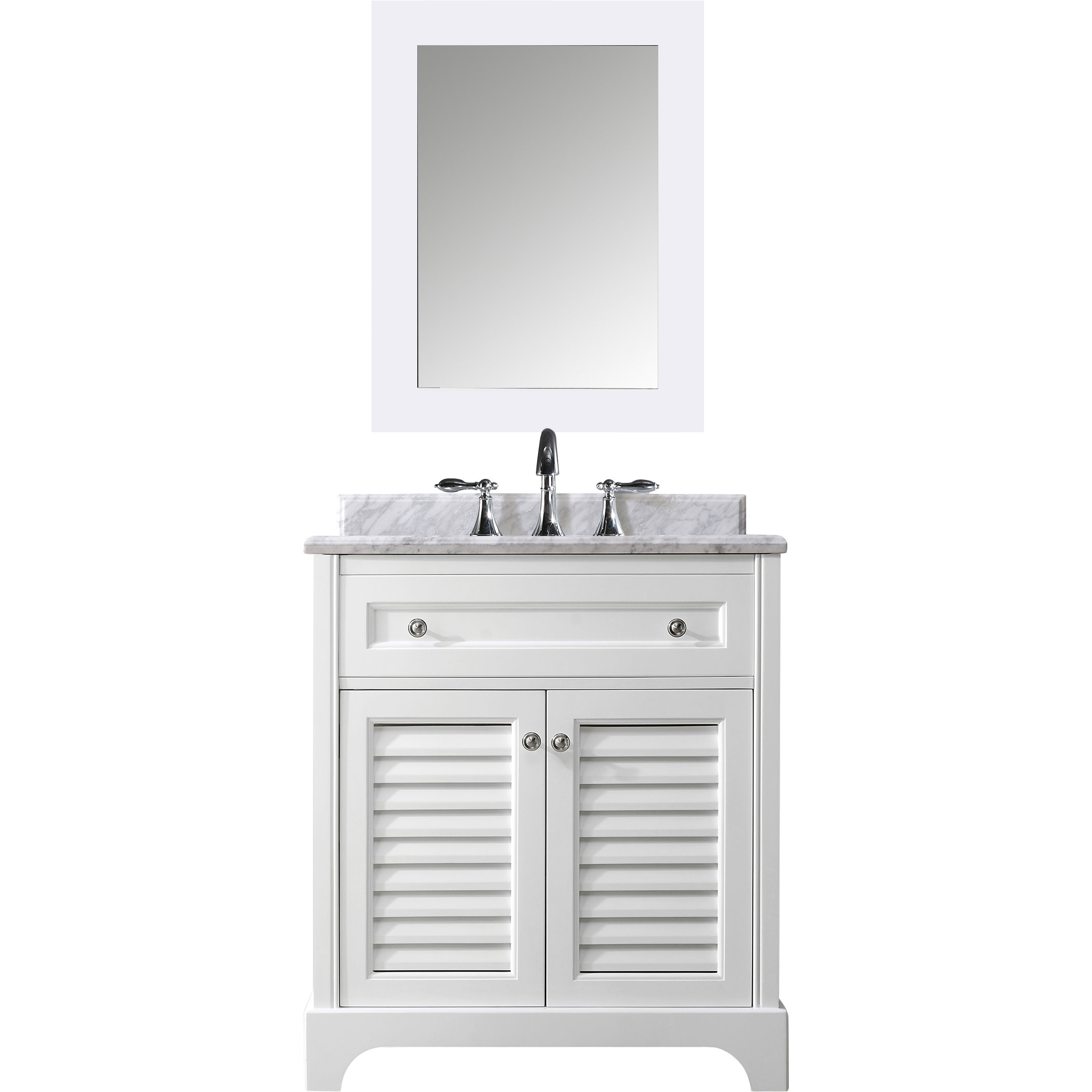 Ari Kitchen & Bath Madison 36" Single Bathroom Vanity Set ...