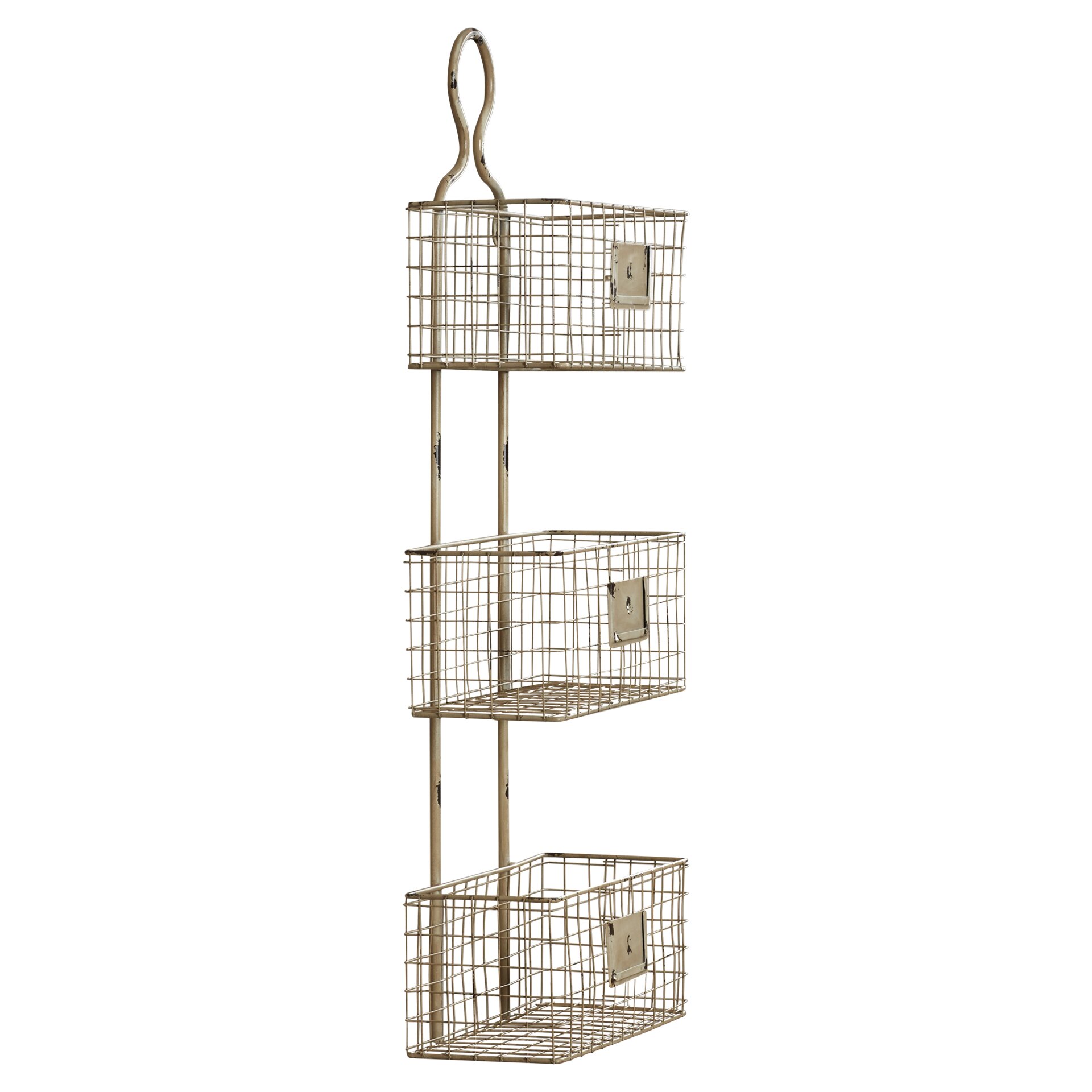 Lark Manor 3 Tier Wire Basket Wall Shelf & Reviews Wayfair