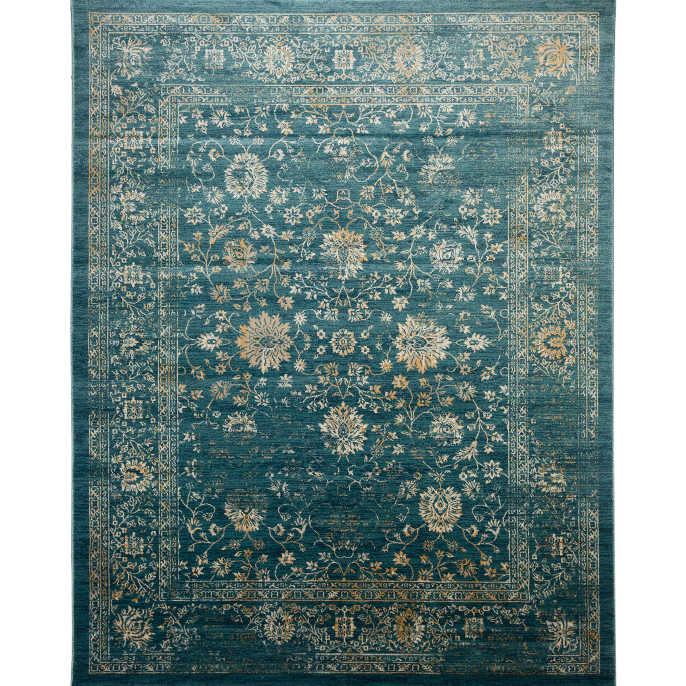Lark Manor Montelimar Light Blue & Beige Area Rug & Reviews Wayfair