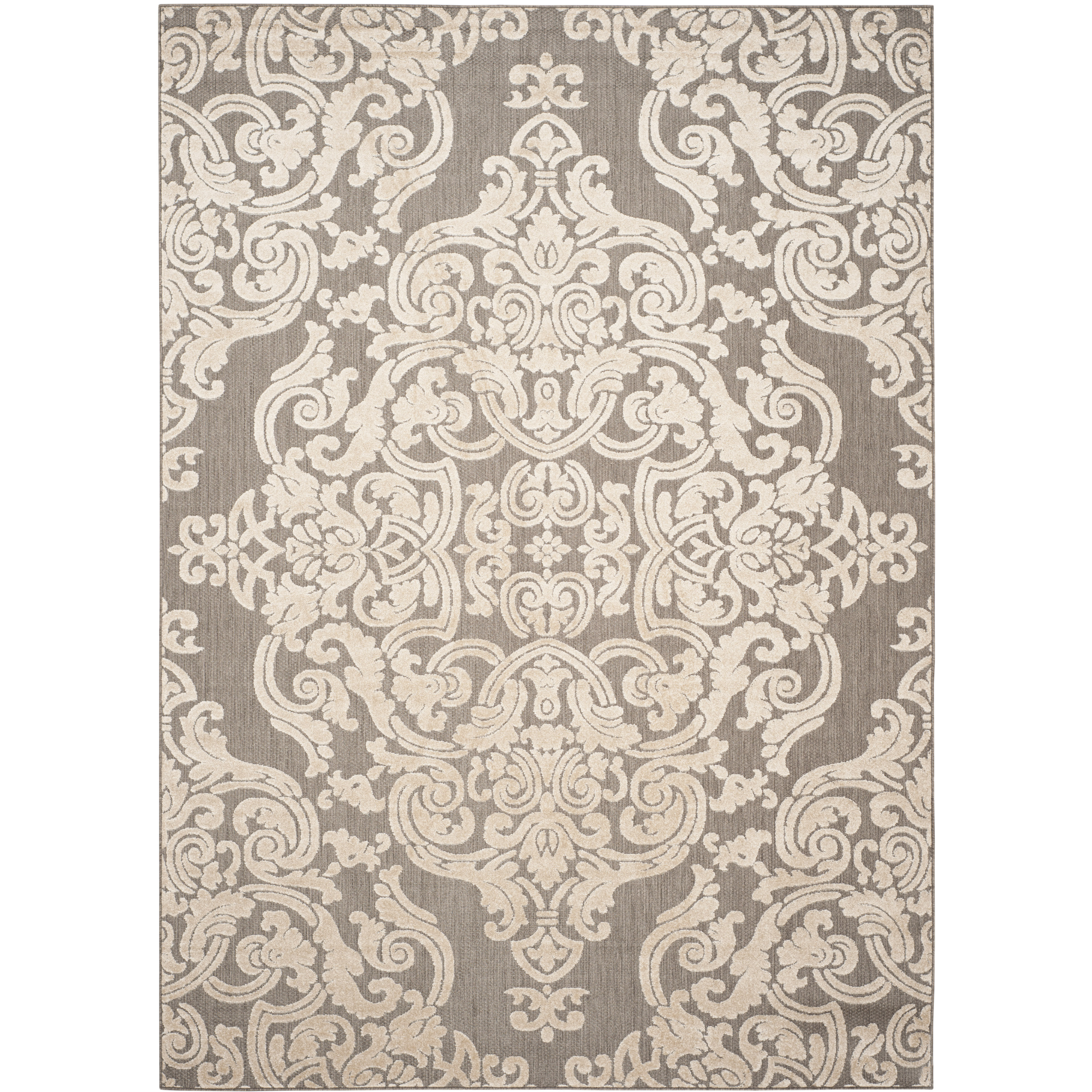 Lark Manor Lievin Taupe Indoor/Outdoor Area Rug & Reviews Wayfair