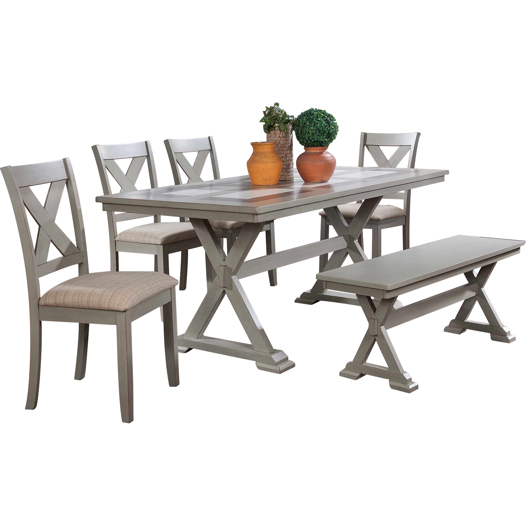 Lark Manor Lia Wood Kitchen Bench & Reviews Wayfair