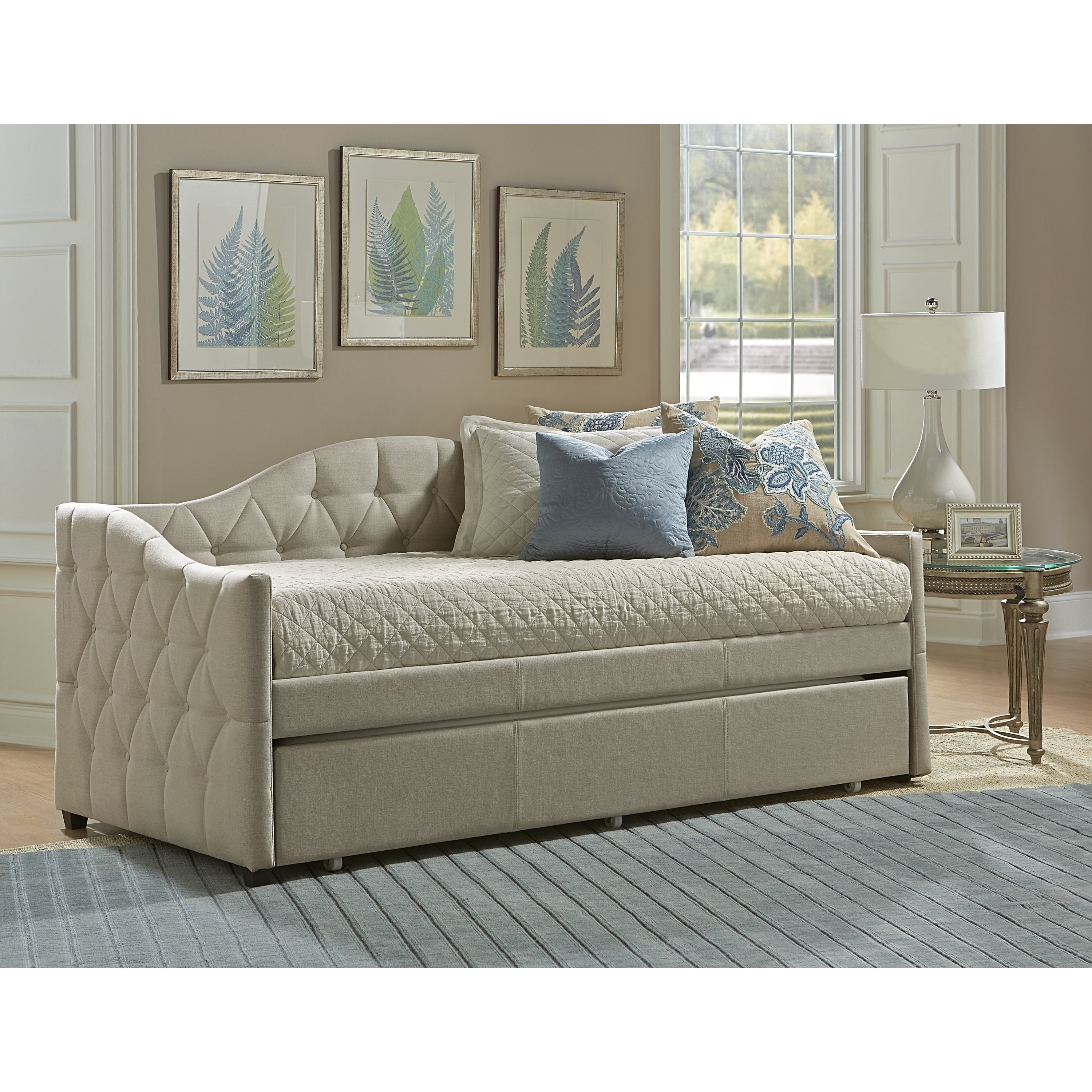 Lark Manor Sancerre Daybed with Trundle & Reviews Wayfair