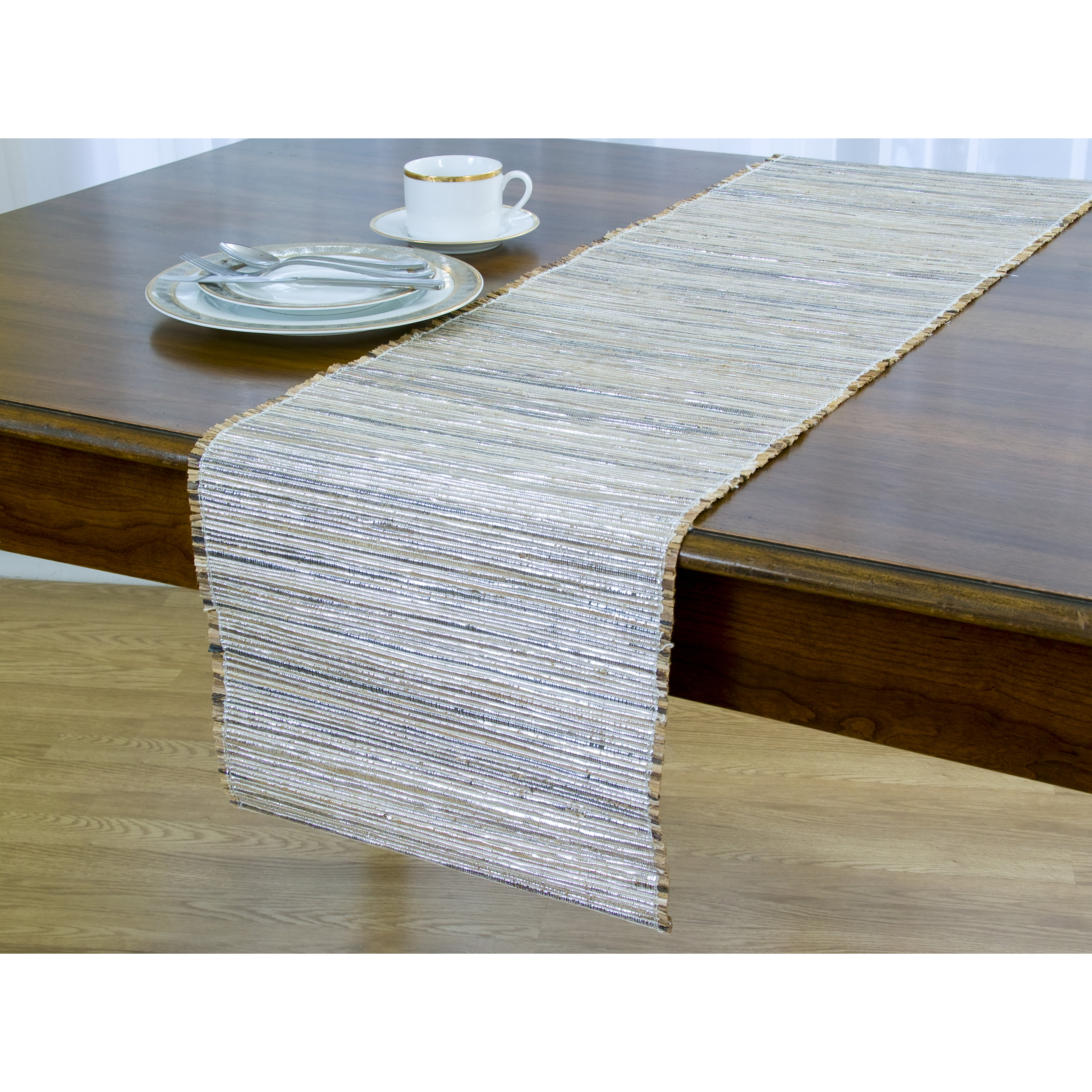 Elrene Home Fashions Dazzle Straw Table Runner & Reviews Wayfair