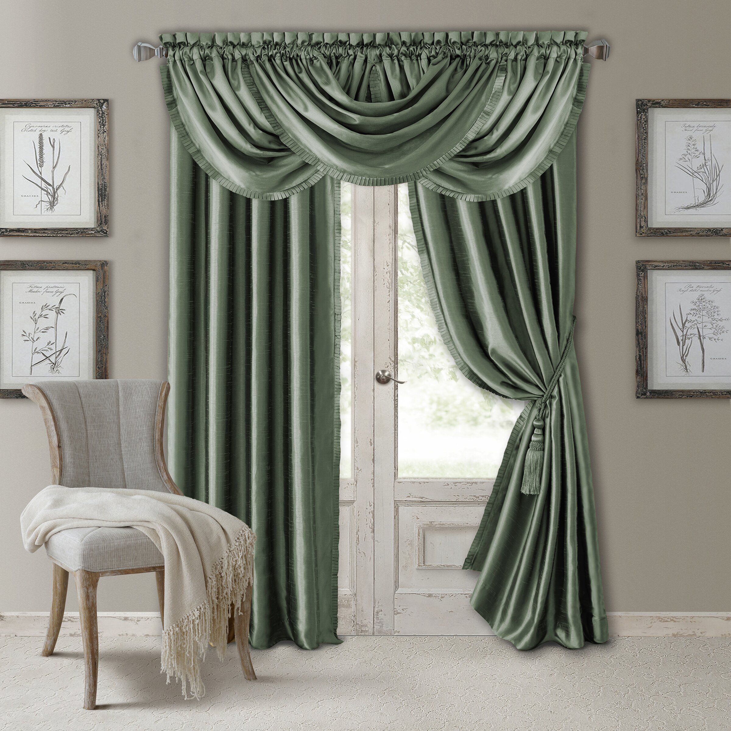 Elrene Home Fashions Versailles Curtain Panels & Reviews | Wayfair.ca
