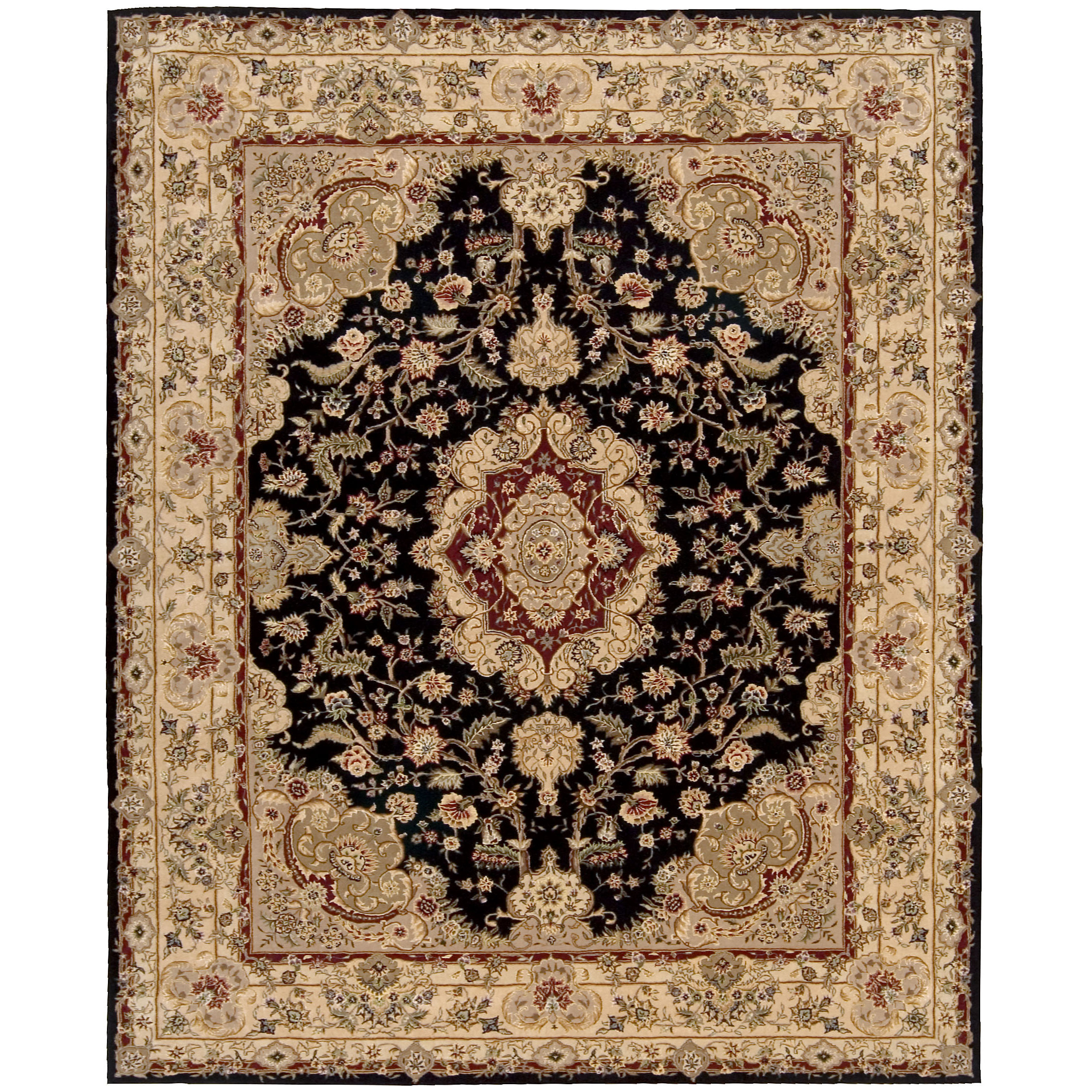 Nourison Nourison Black/Tan Area Rug & Reviews Wayfair.ca
