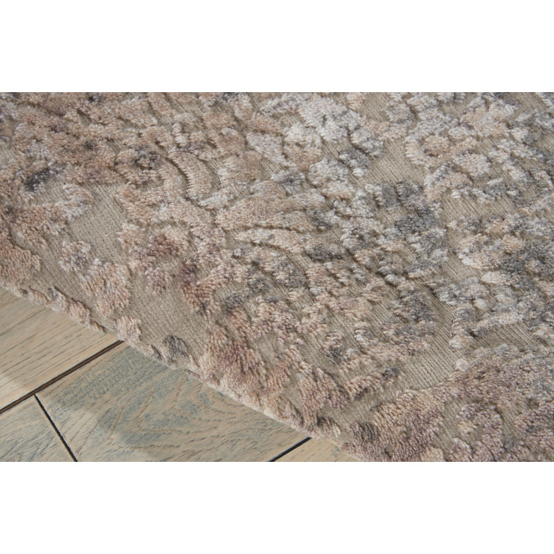 Nourison Graphic Illusions Gray Geometric Area Rug & Reviews Wayfair