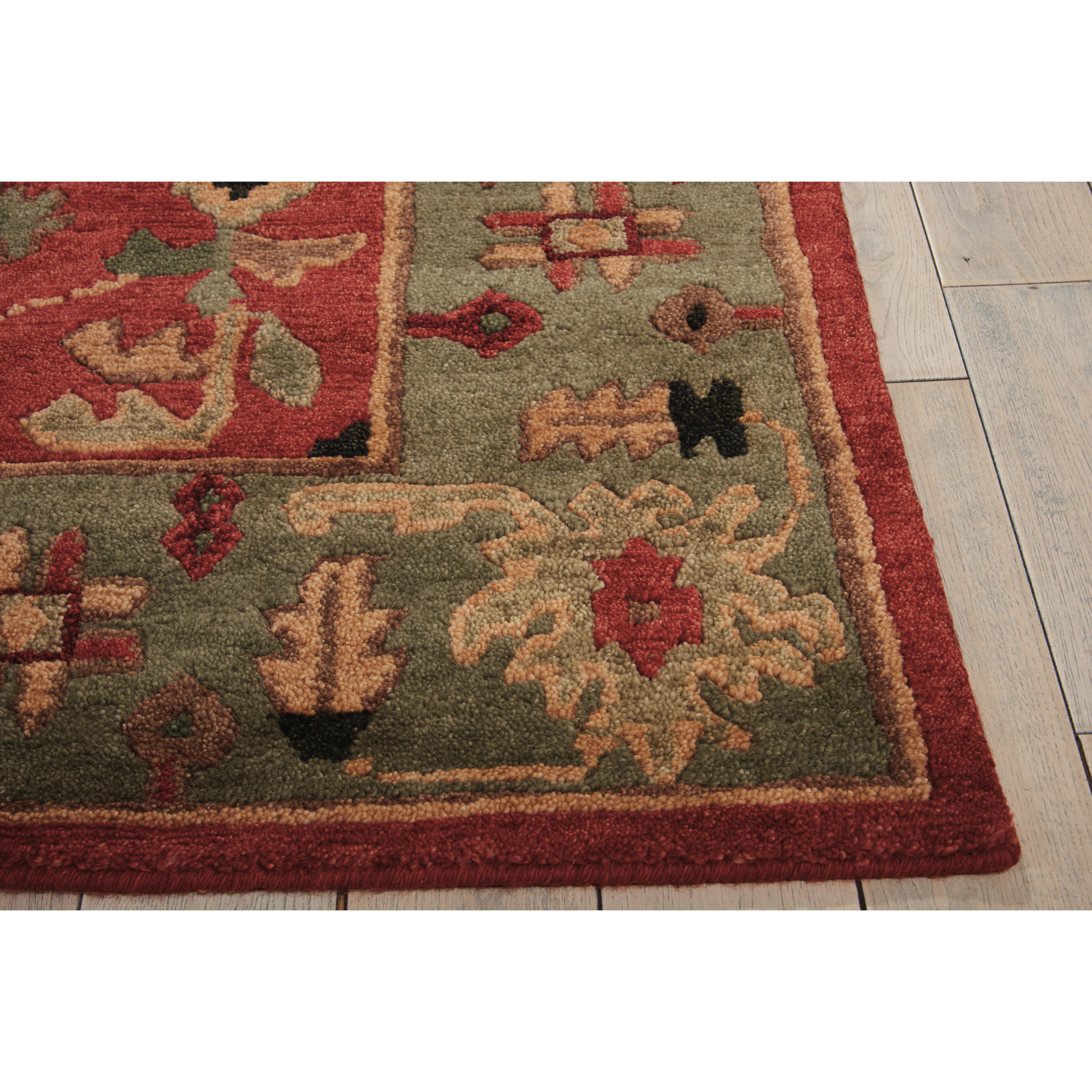 Nourison Tahoe Rust Area Rug Wayfair