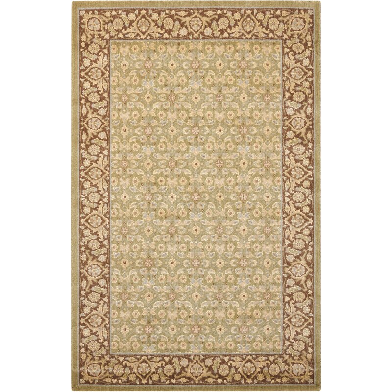 Nourison Persian Empire Green Area Rug & Reviews | Wayfair